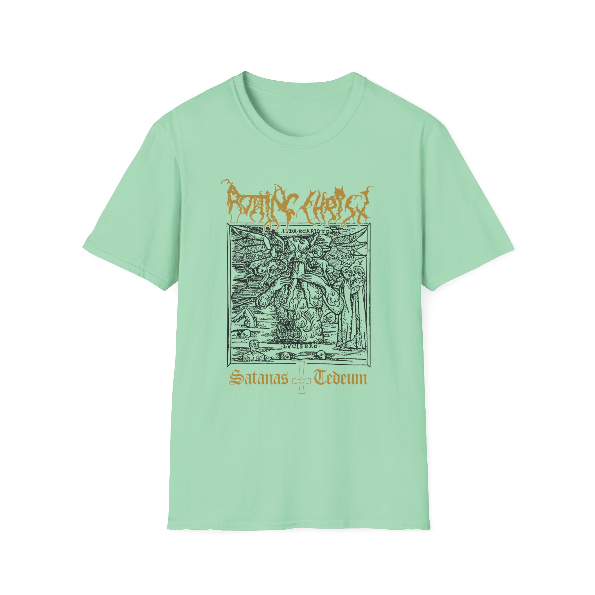 Rotting Christ Satanas Tedeum Unisex Softstyle T-Shirt