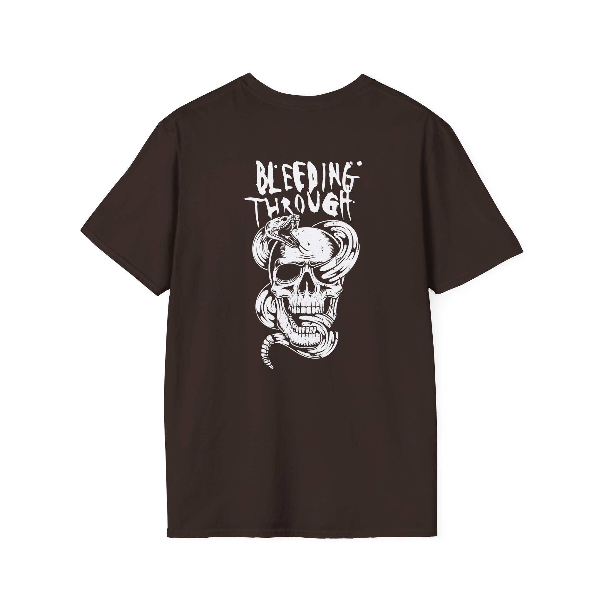 Bleeding Through SNAKE Unisex Softstyle T-Shirt