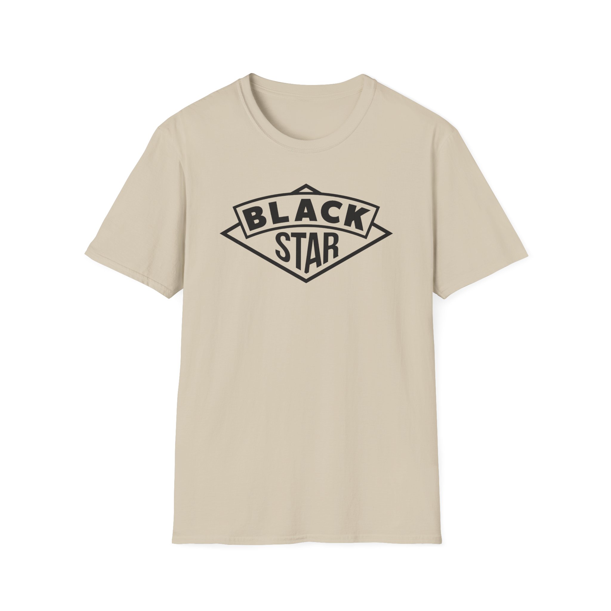 Black Star Icon Unisex Softstyle T-Shirt