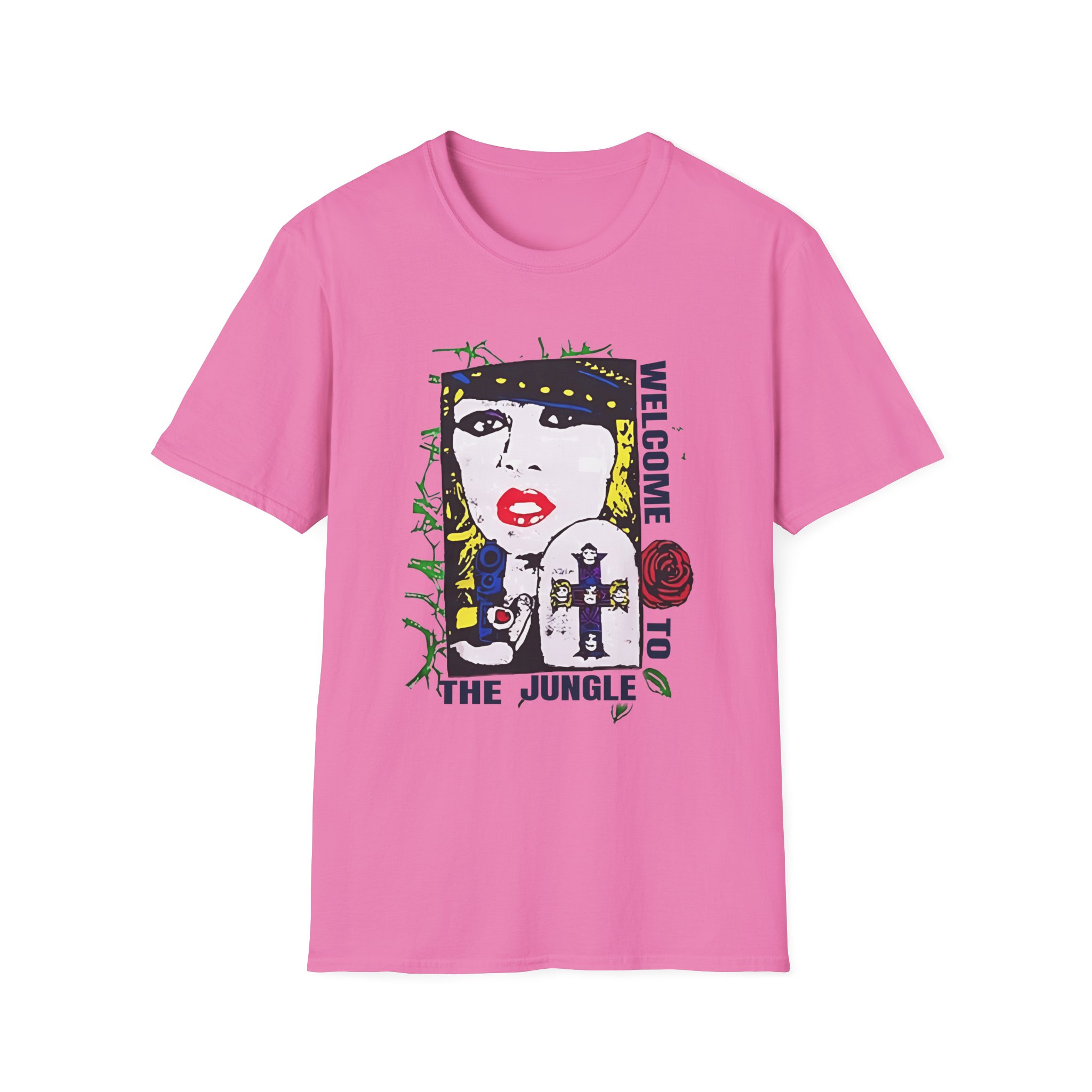 Guns N Roses Blonde Unisex Softstyle T-Shirt