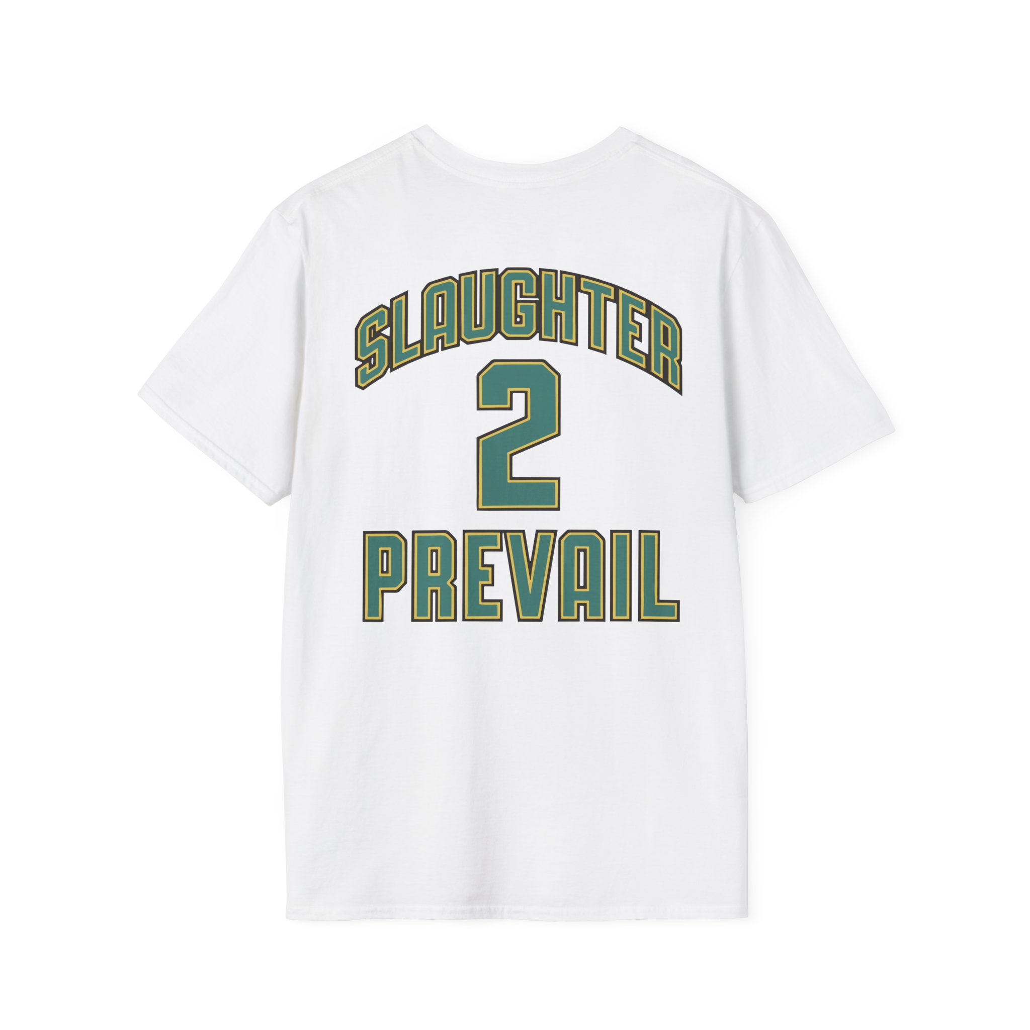 First Blood Slaughter to Prevail Hockey Unisex Softstyle T-Shirt