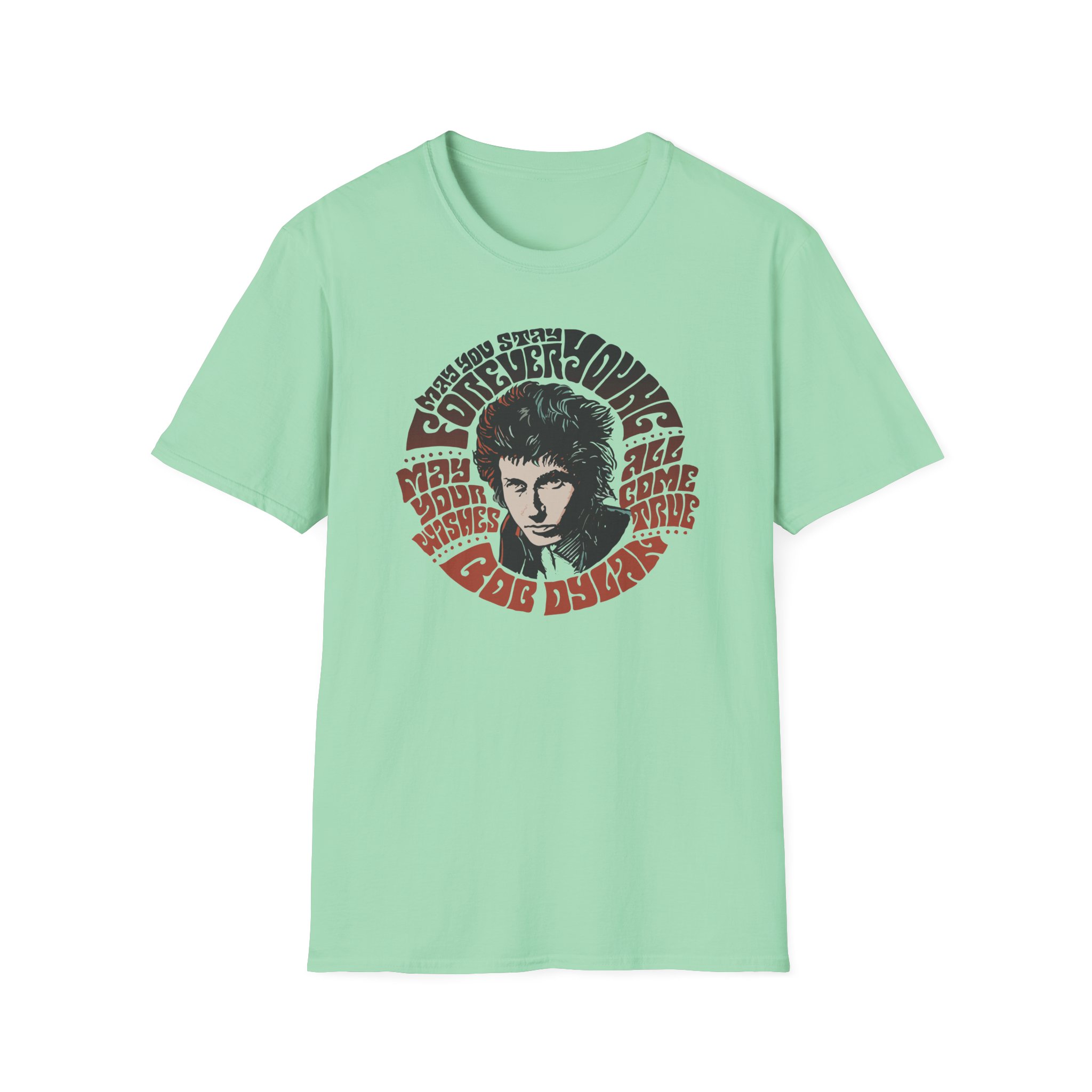 Bob Dylan All Come True Unisex Softstyle T-Shirt