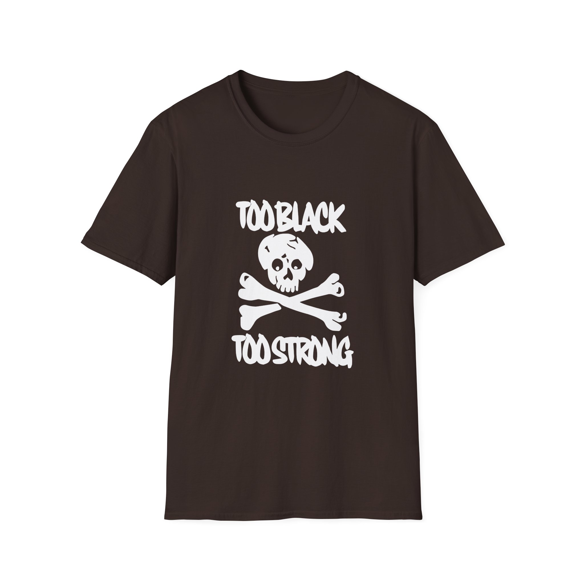 Asap Rocky Too Black Too Strong Unisex Softstyle T-Shirt