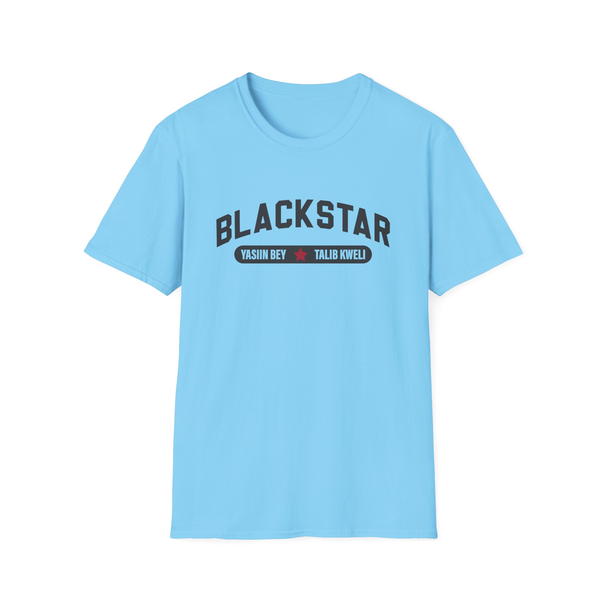 Black Star Varsity Unisex Softstyle T-Shirt