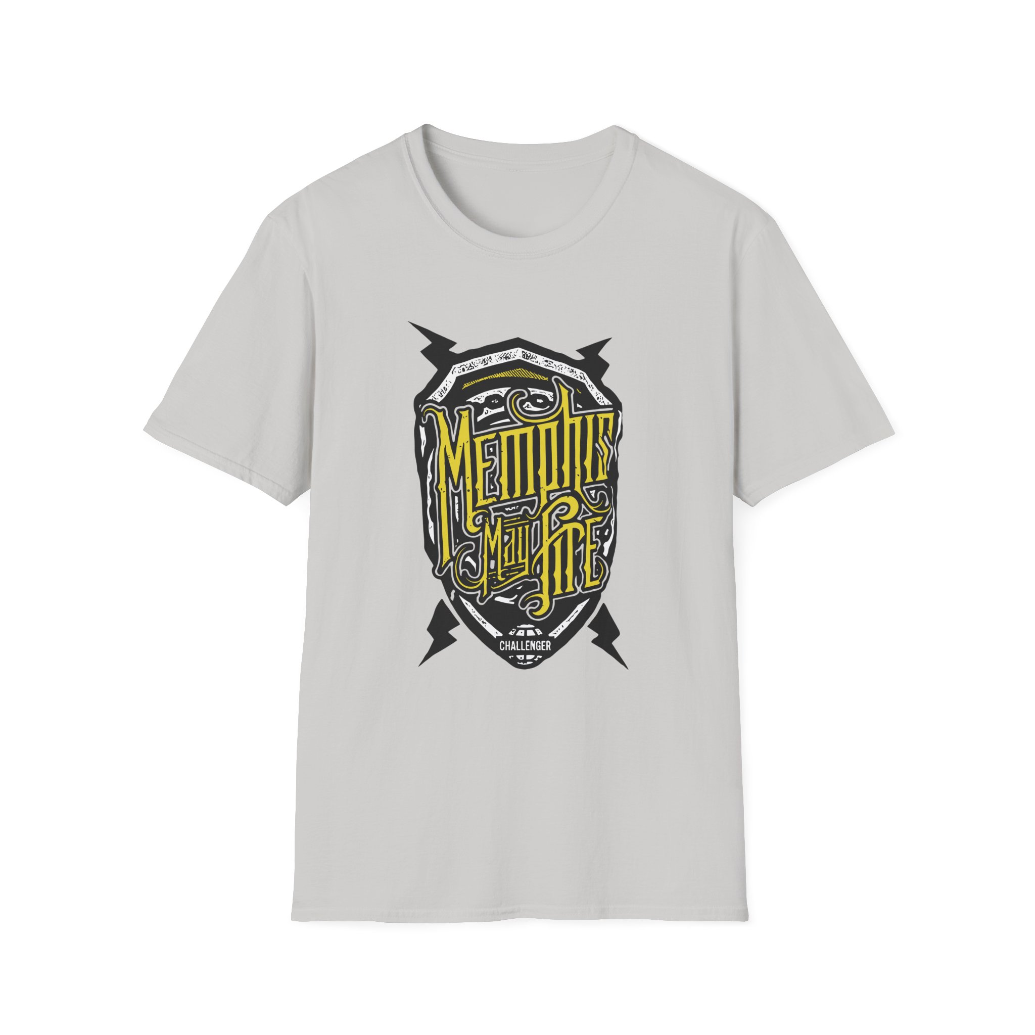 Memphis May Fire Shield Unisex Softstyle T-Shirt