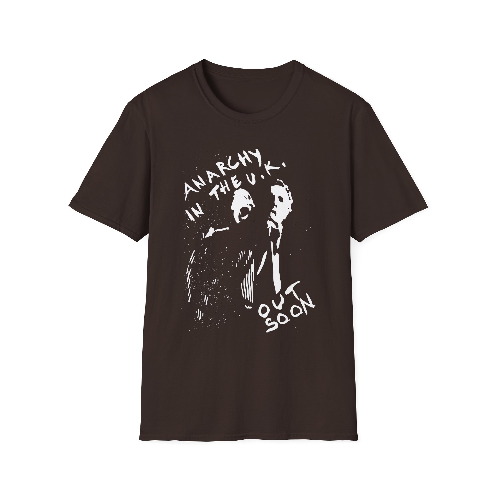 SP Anarchy in the Uk Out Soon Unisex Softstyle T-Shirt