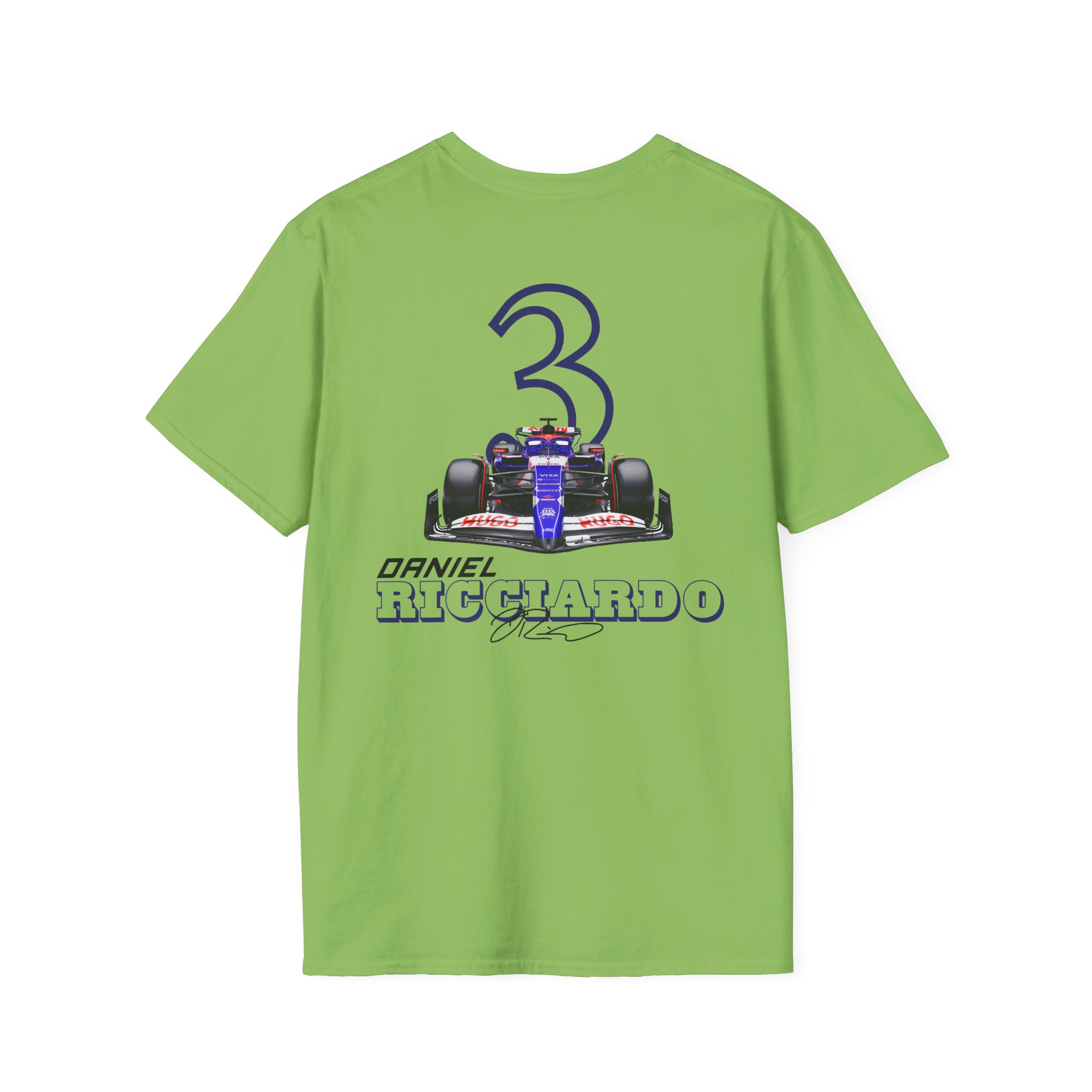 Daniel Ricciardo Dr3 Unisex Softstyle T-Shirt