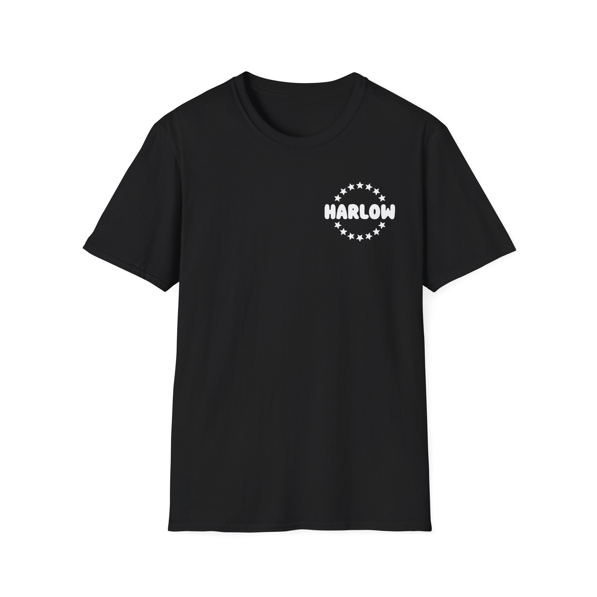 Harlow and Popcorn Unisex Softstyle T-Shirt