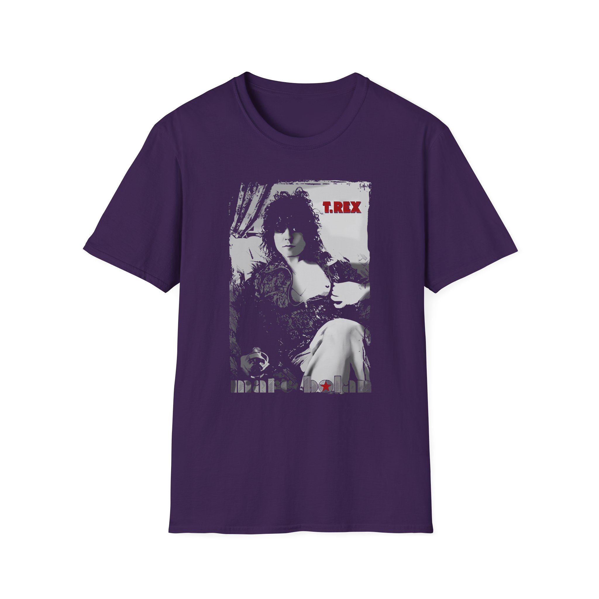 T Rex Nipple Unisex Softstyle T-Shirt
