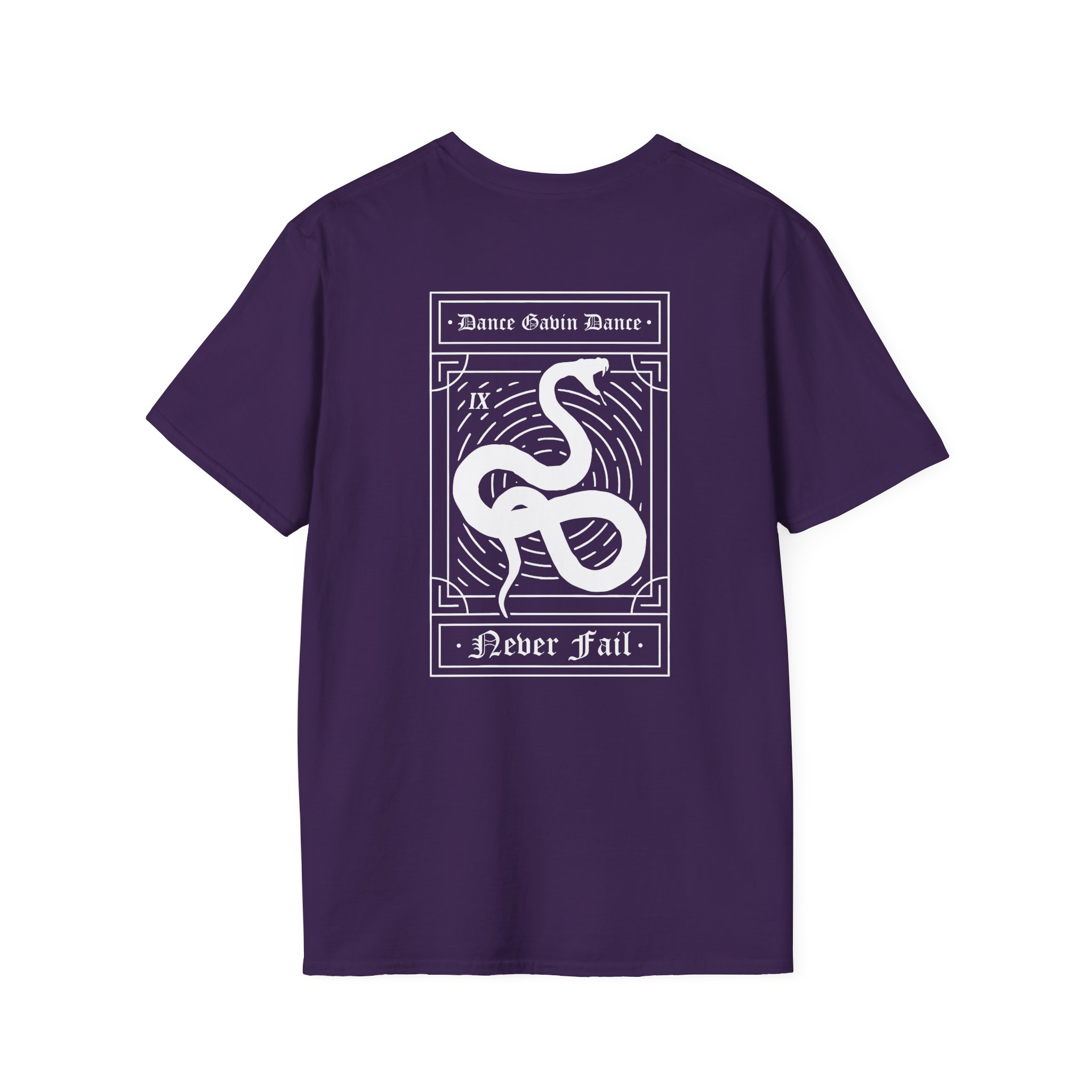 Dance Gavin Dance Snake Tarot Unisex Softstyle T-Shirt