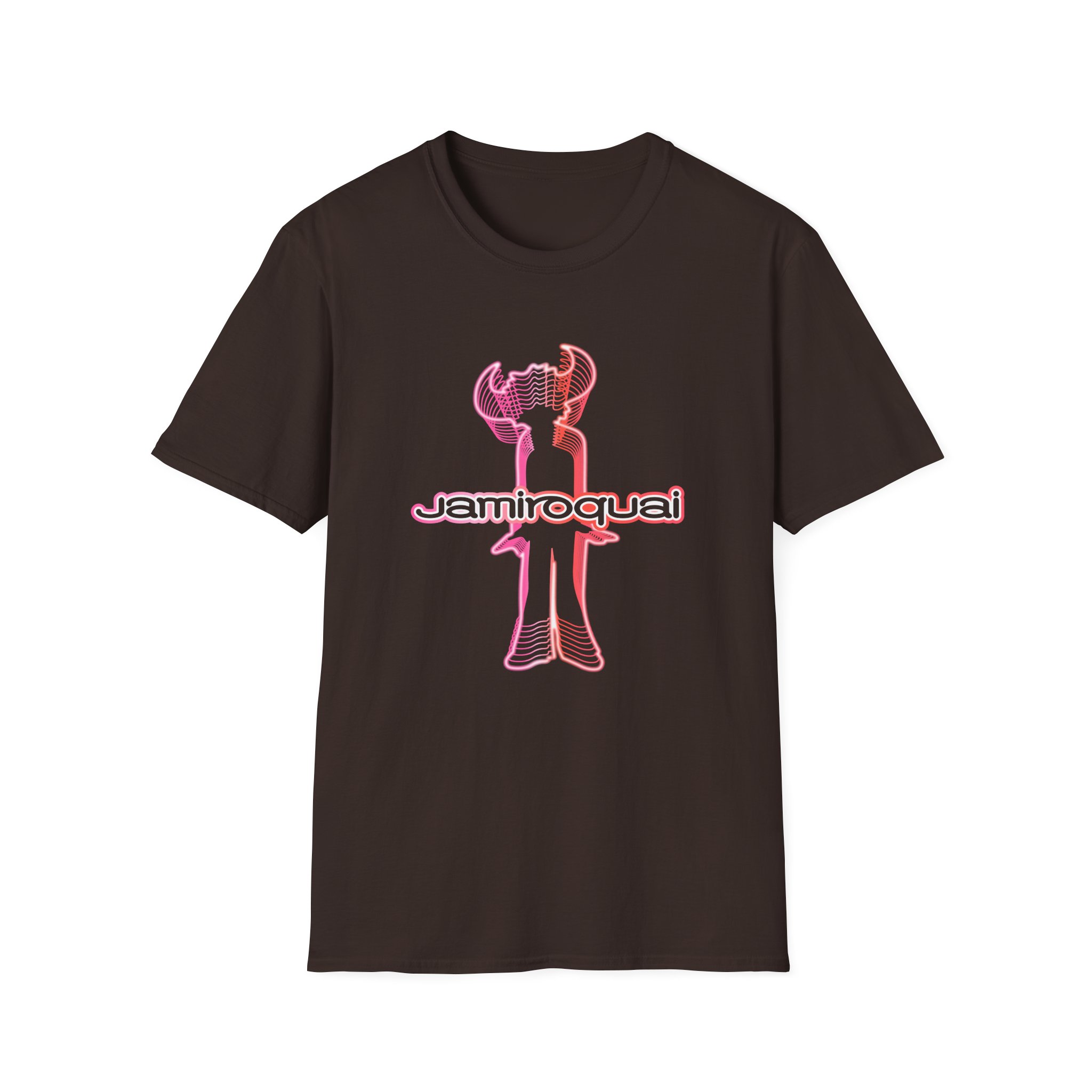 J Buffalo Man Neon Unisex Softstyle T-Shirt