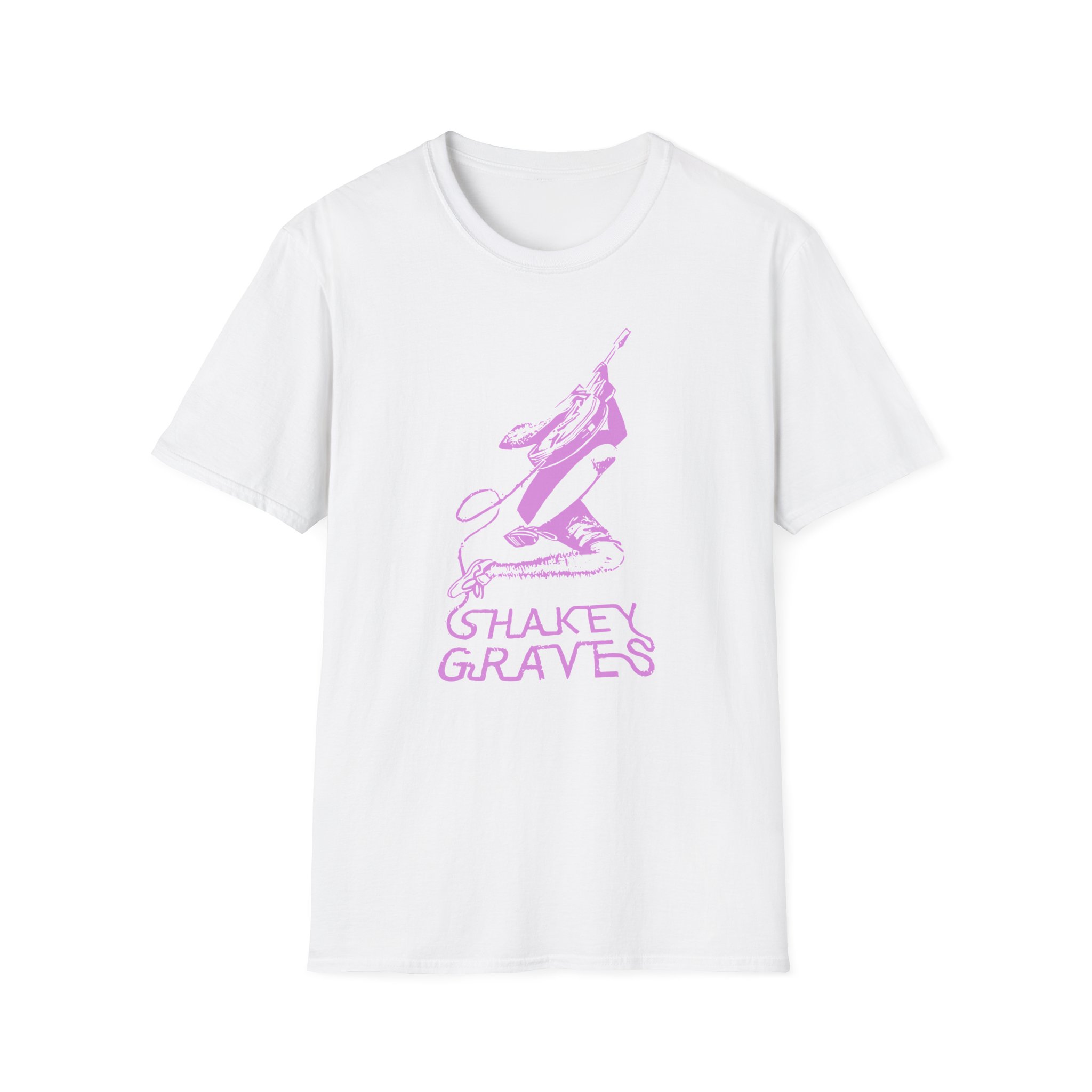 Shakey Graves Triple Skull Unisex Softstyle T-Shirt