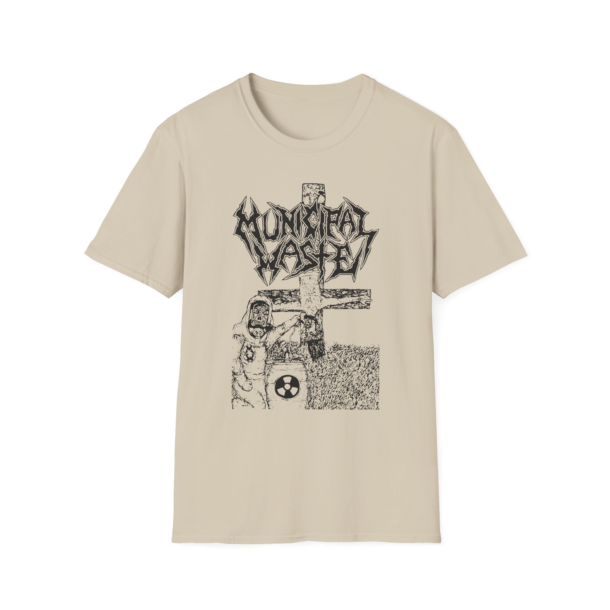 Municipal Waste Decrepit Christ Unisex Softstyle T-Shirt