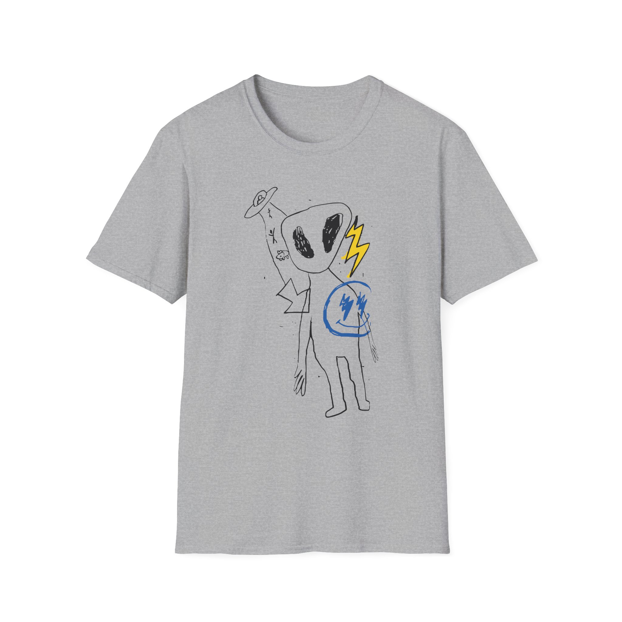 J Balvin Alien Thunder Unisex Softstyle T-Shirt