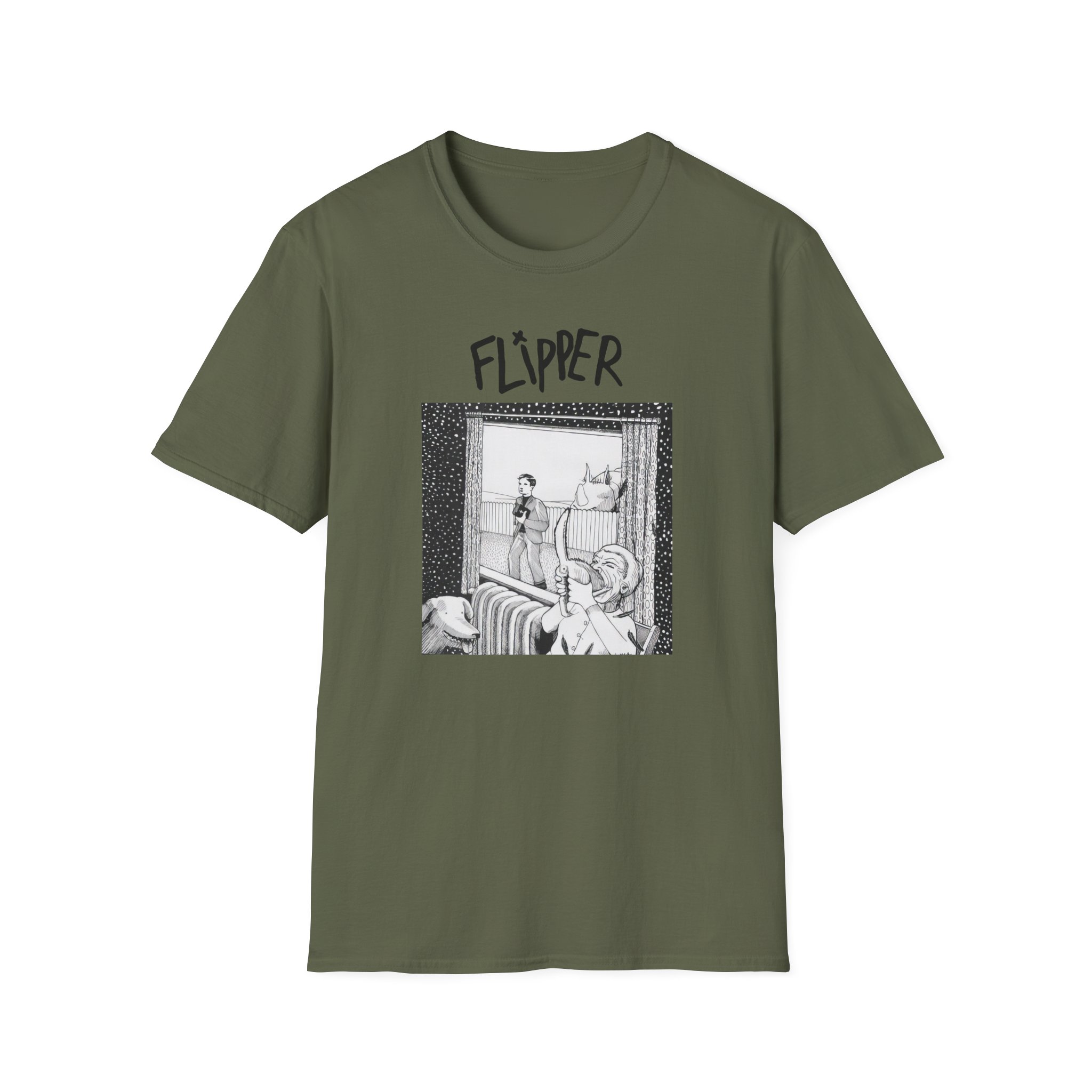 Flipper Unisex Softstyle T-Shirt
