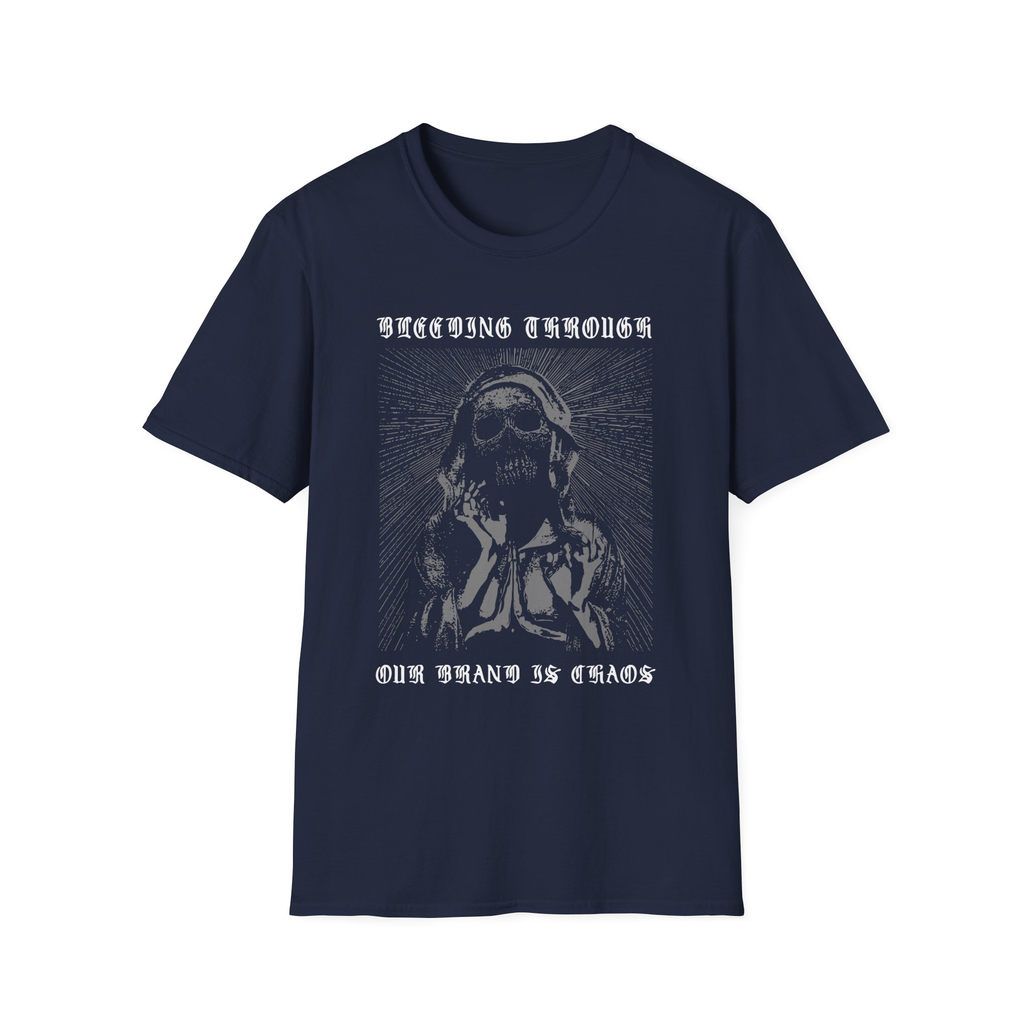 Bleeding Through Our Brand is Chaos Unisex Softstyle T-Shirt