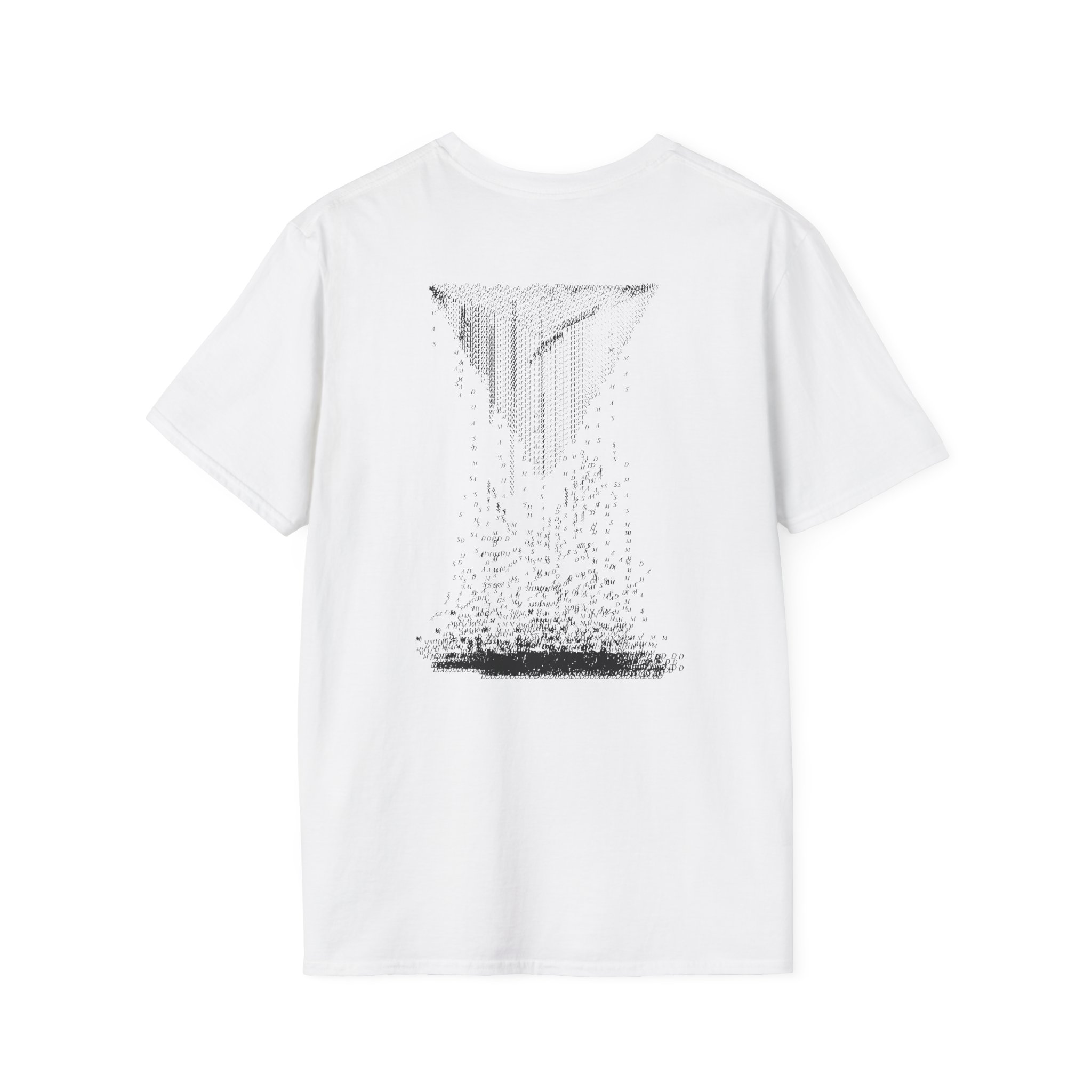 Dmas Crumbling Logo Unisex Softstyle T-Shirt