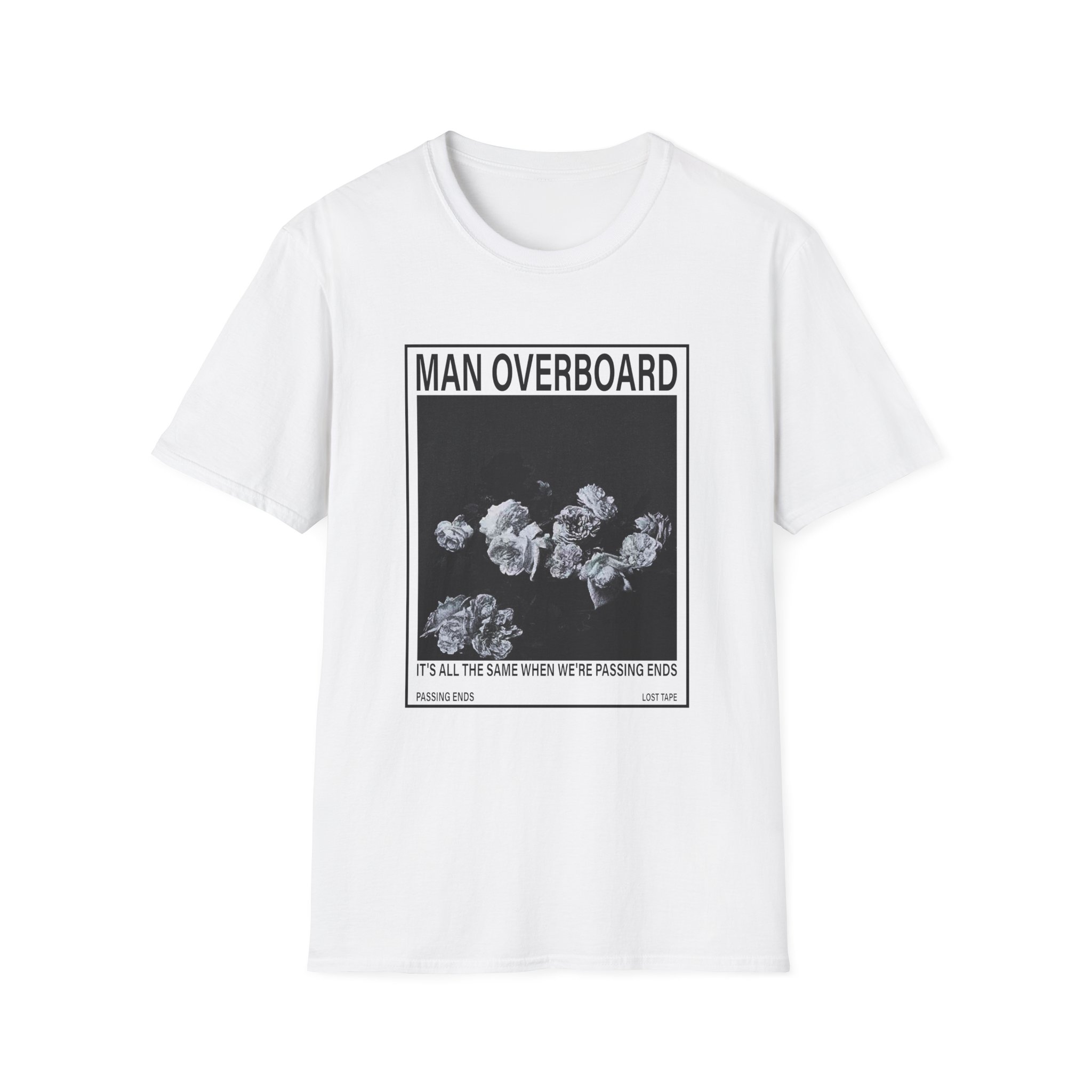Man Overboard Lost Tape Unisex Softstyle T-Shirt