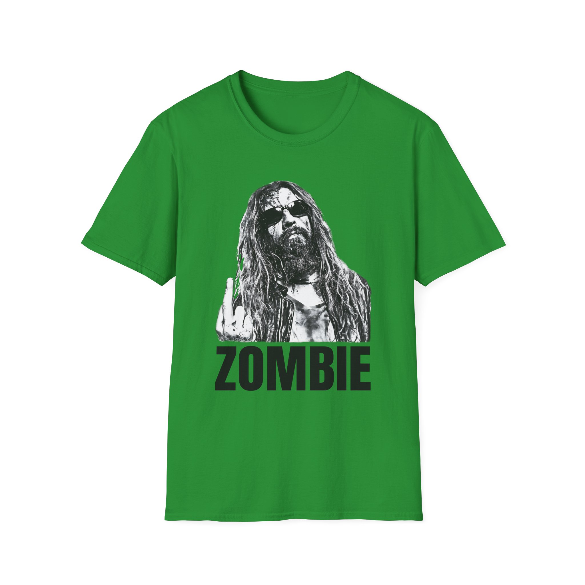 Rob Zombie No F***s Given Unisex Softstyle T-Shirt