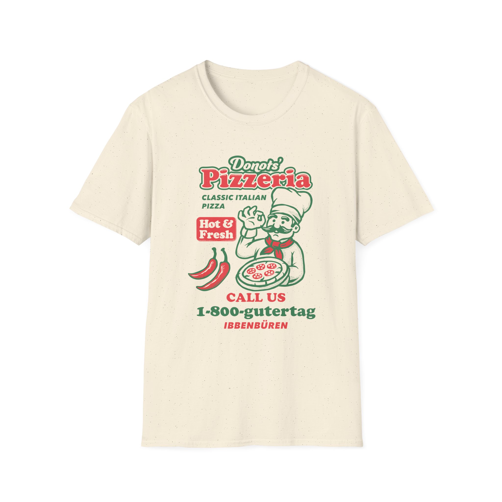 Donots Pizzeria Unisex Softstyle T-Shirt