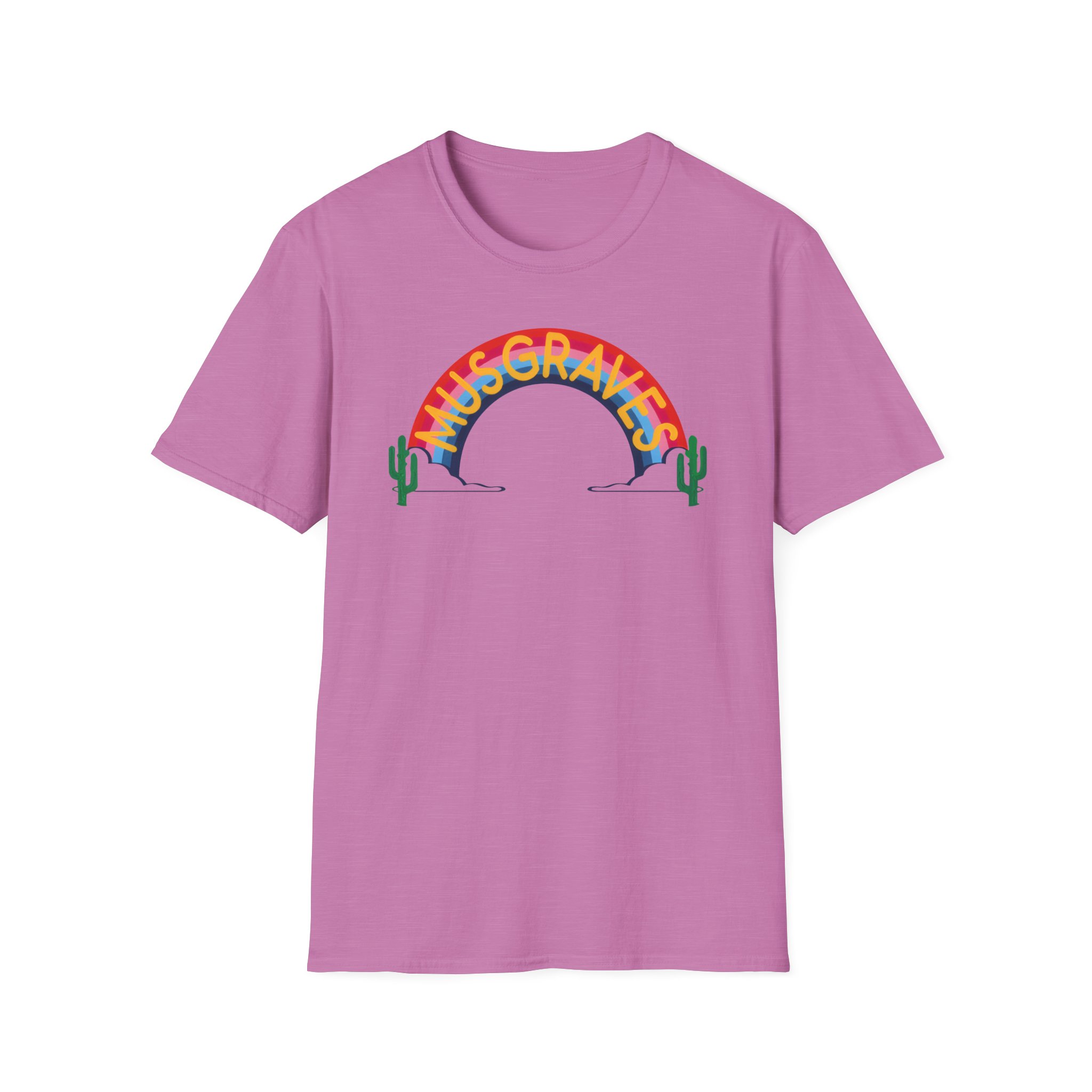 Kacey Musgraves Rainbow Unisex Softstyle T-Shirt