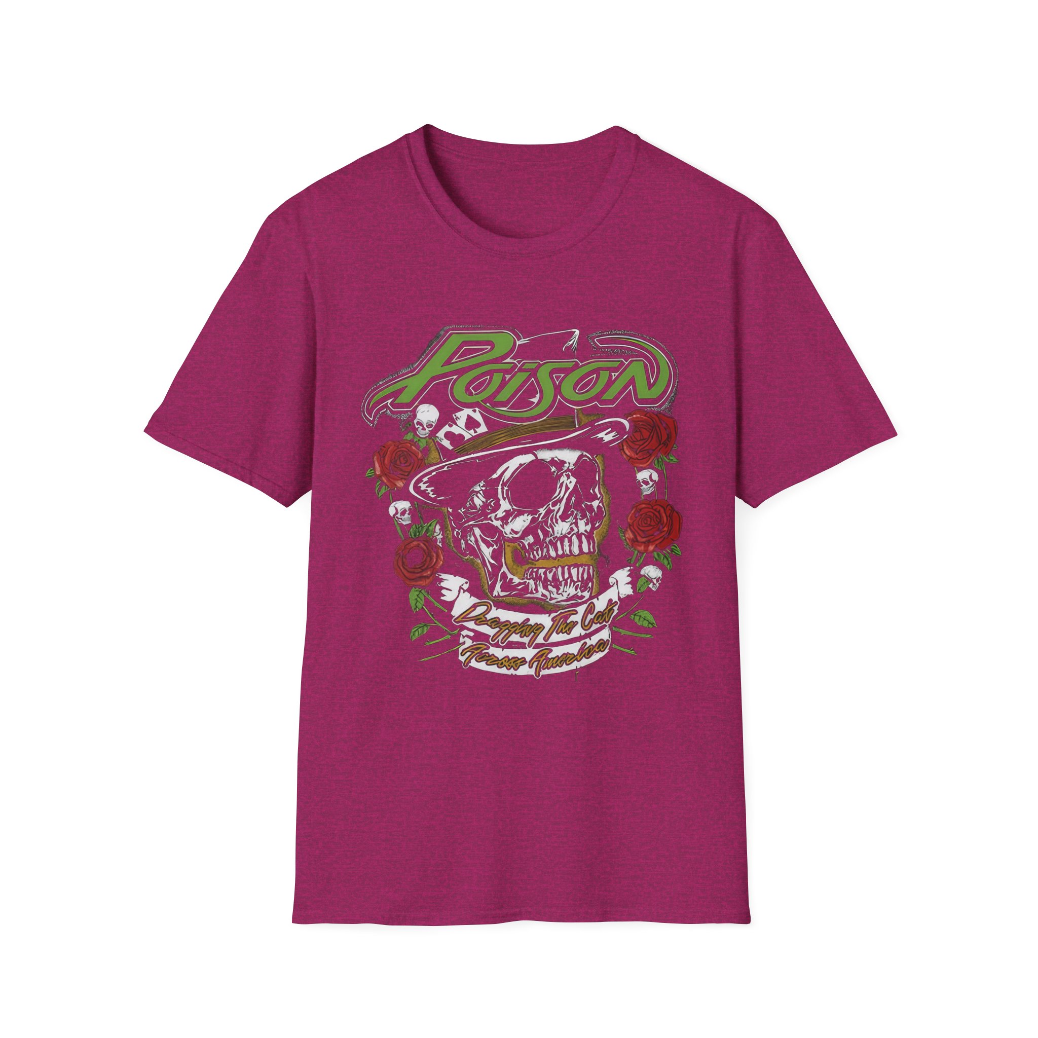Poison Dragging the Cat Unisex Softstyle T-Shirt