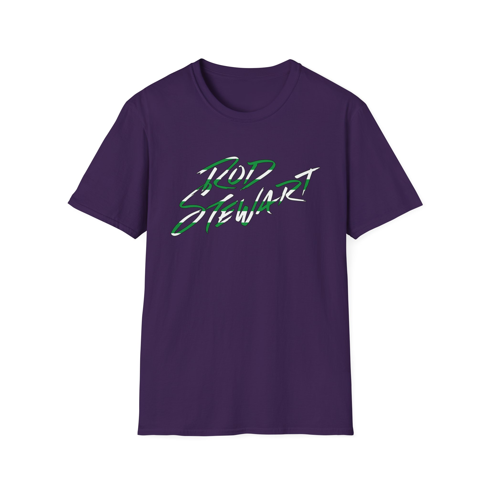R S Striped Logo Forever Unisex Softstyle T-Shirt