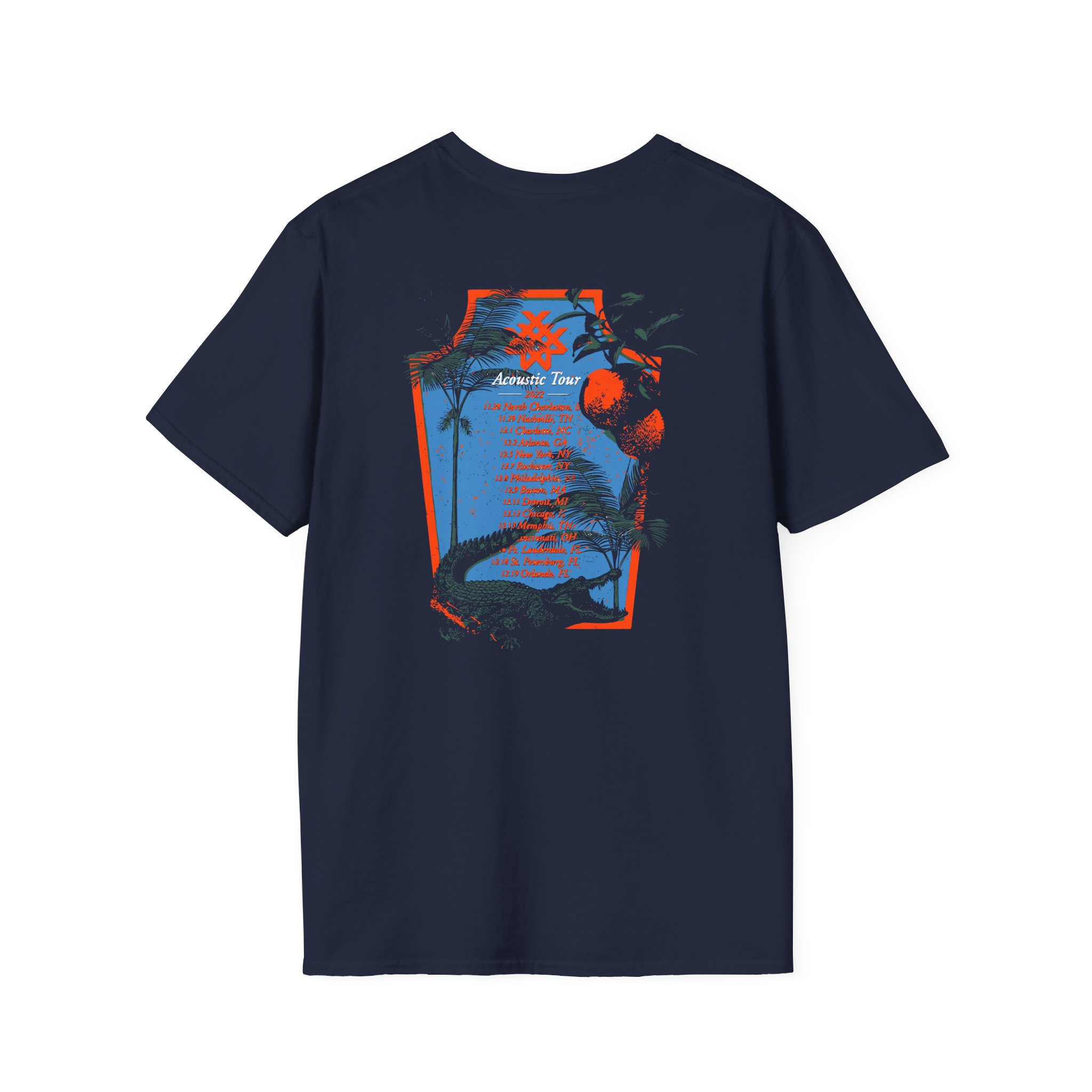 Wage War Death Roll Tour Unisex Softstyle T-Shirt