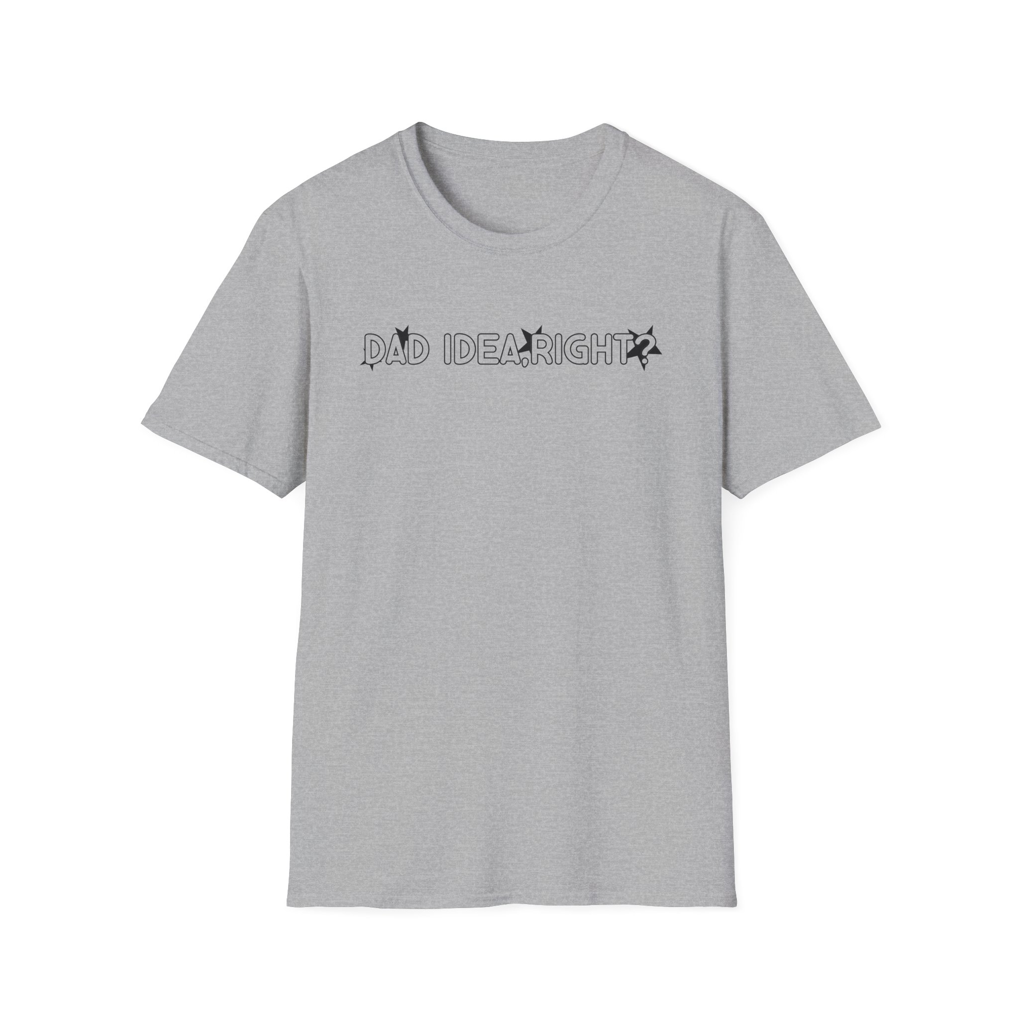 Olivia Rodrigo dad idea right? unisex softstyle t-shirt
