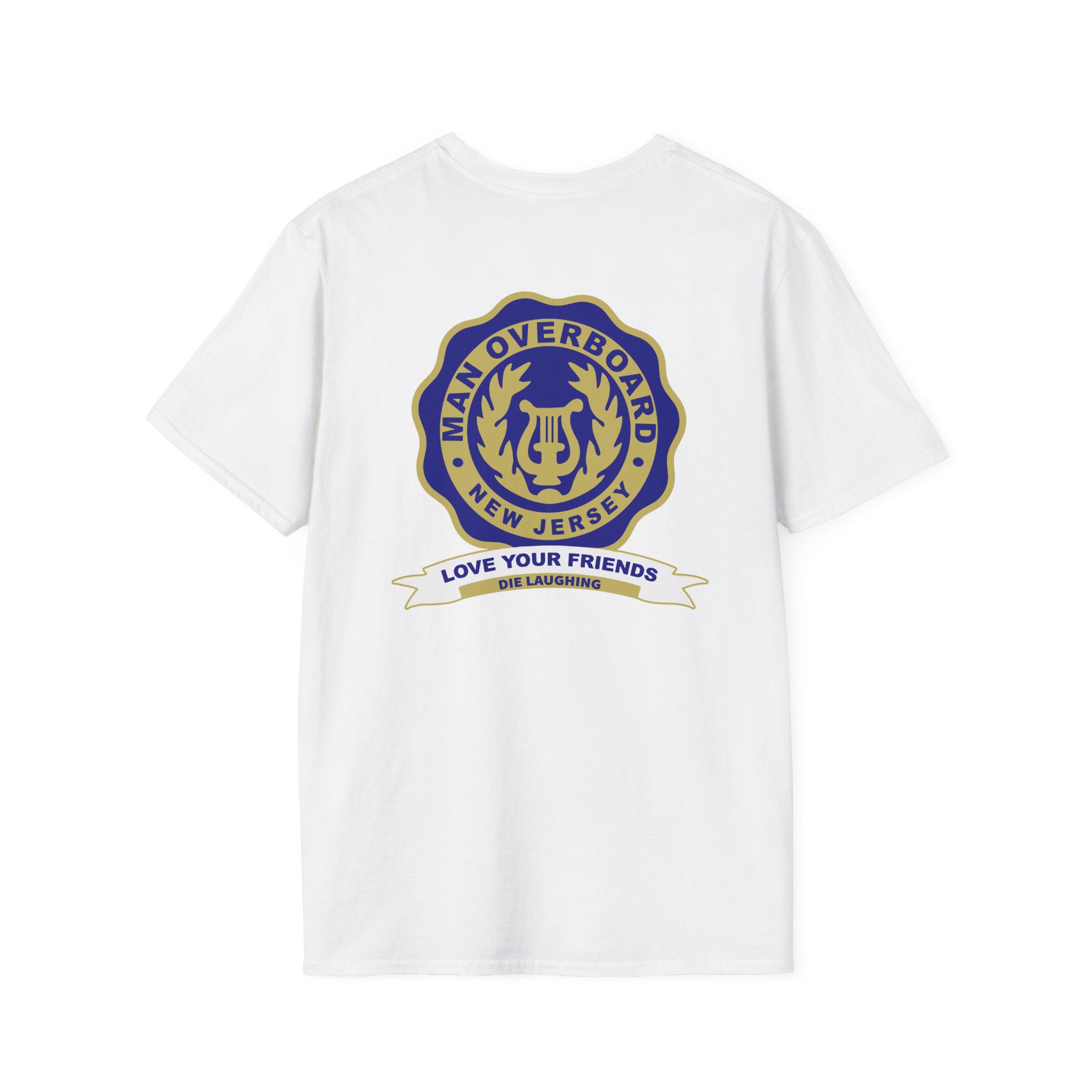 Man Overboard Love Your Friends Unisex Softstyle T-Shirt