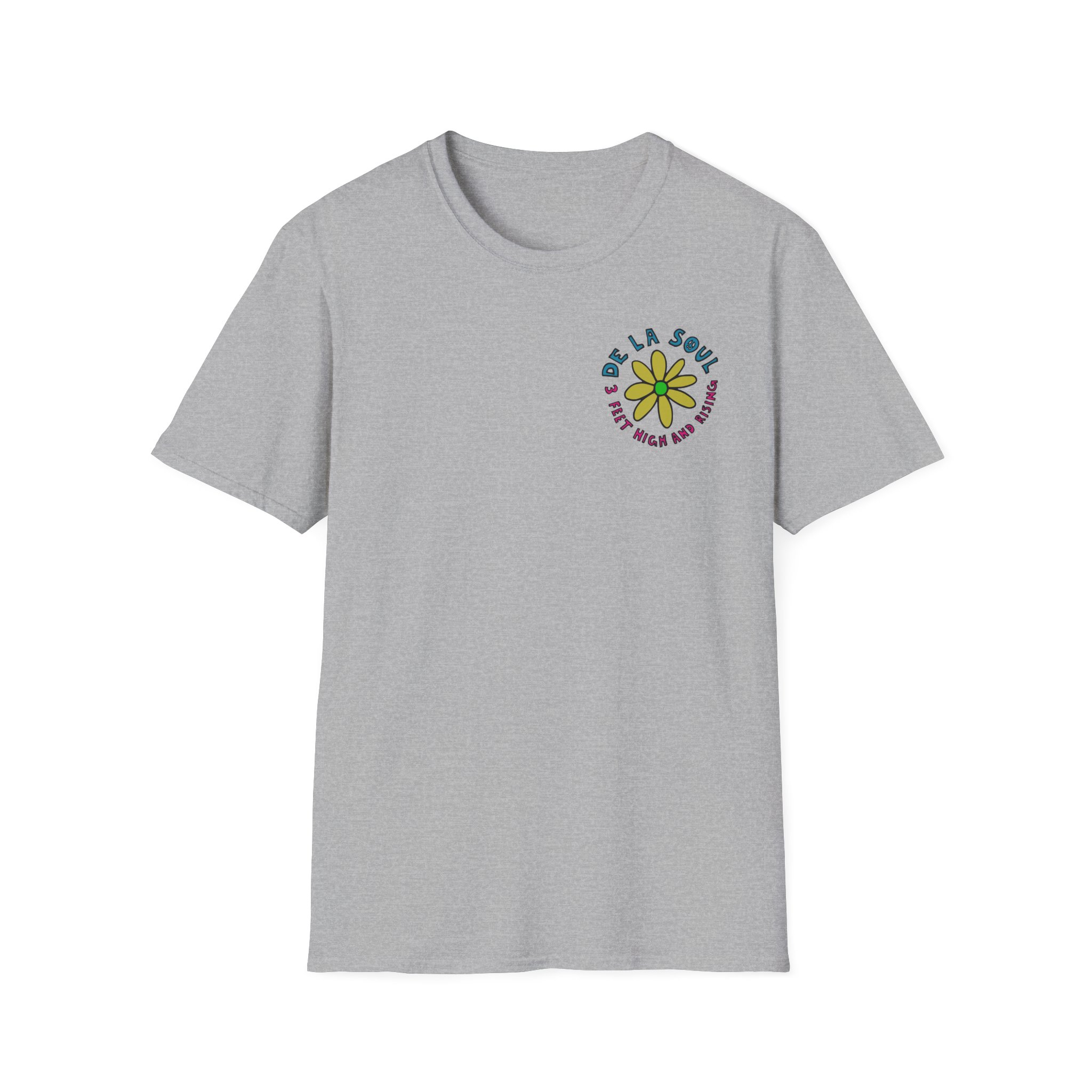 De La Soul 3 Feet High and Rising Unisex Softstyle T-Shirt