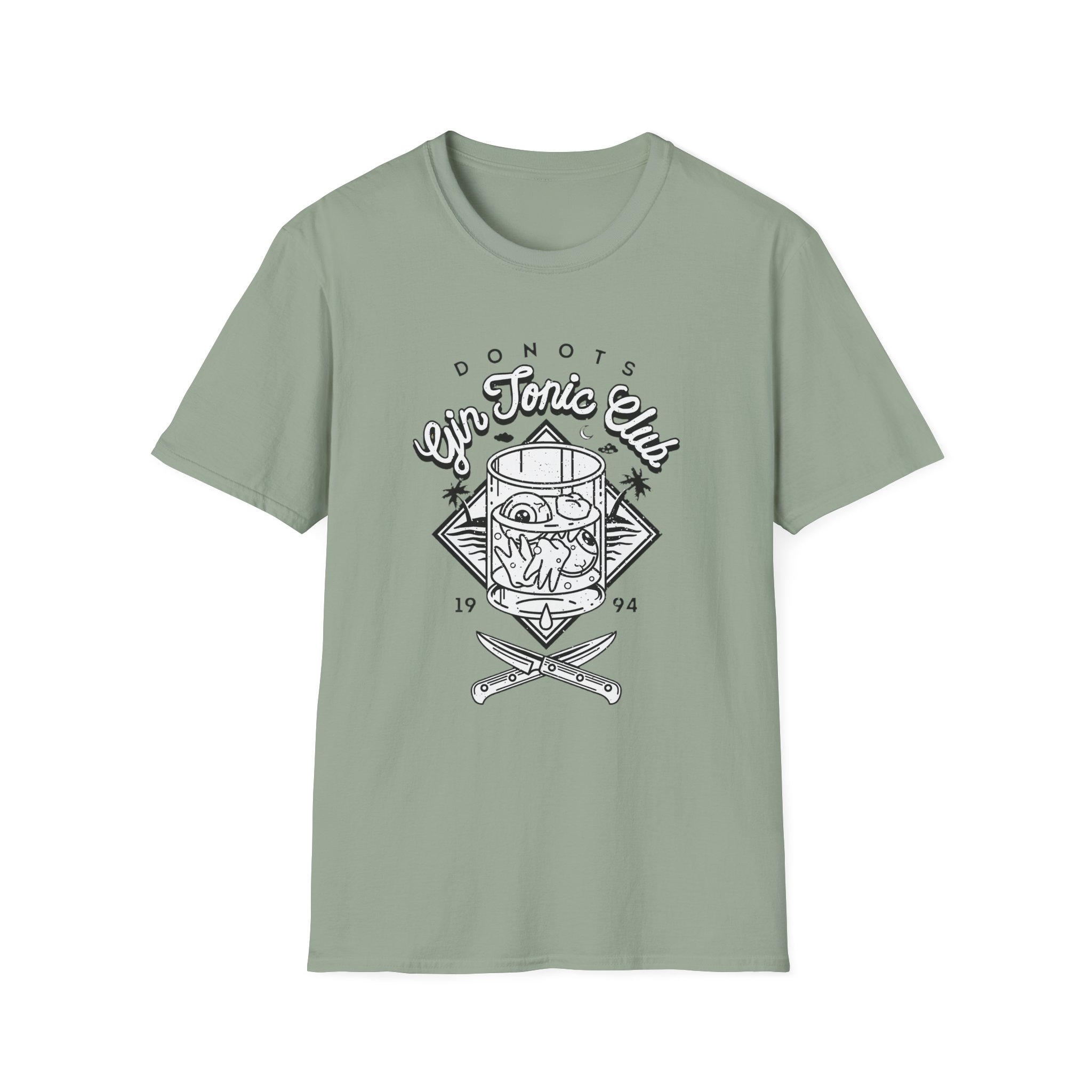 Donots Gin Tonic Club Unisex Softstyle T-Shirt