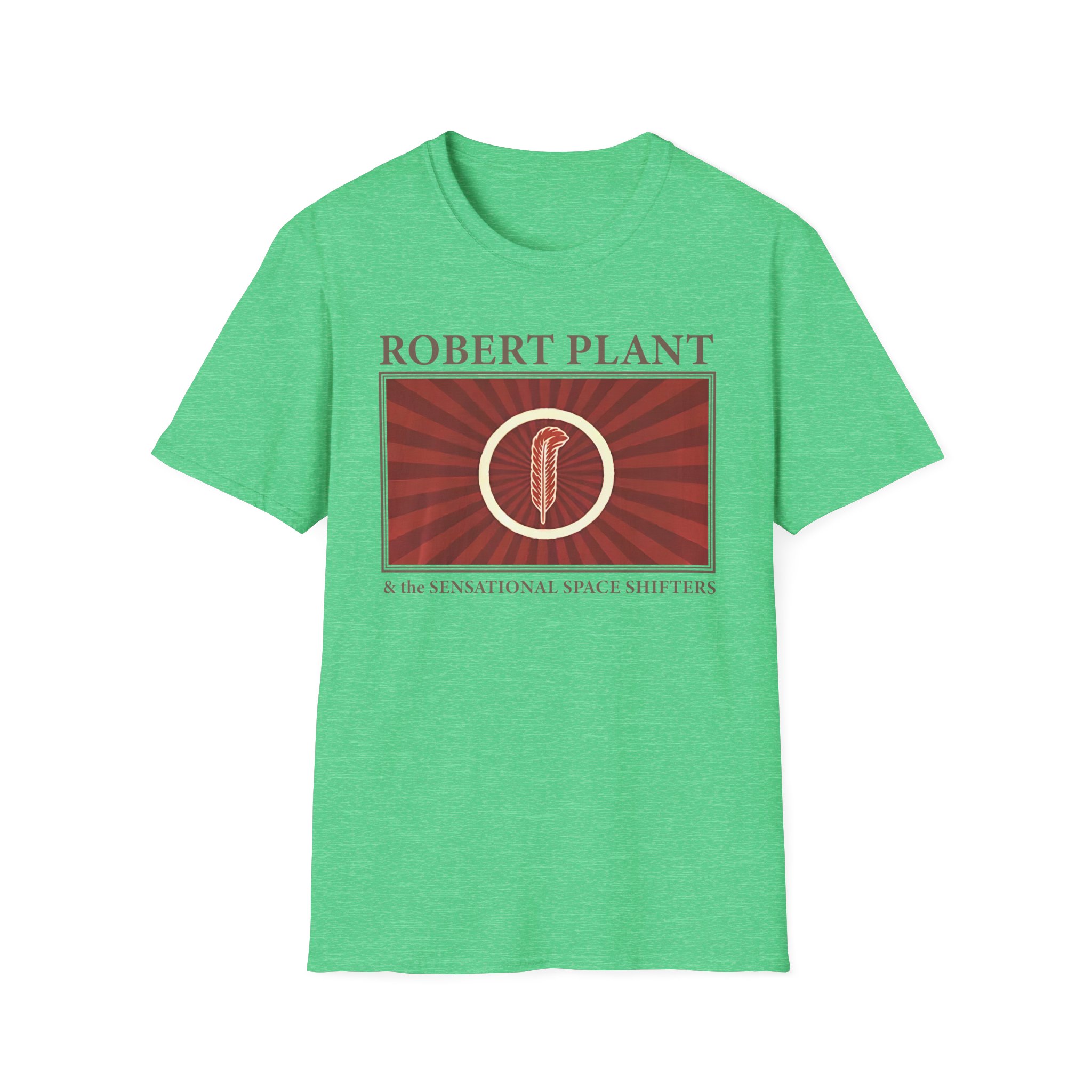 Robert Plant Feather Section Unisex Softstyle T-Shirt