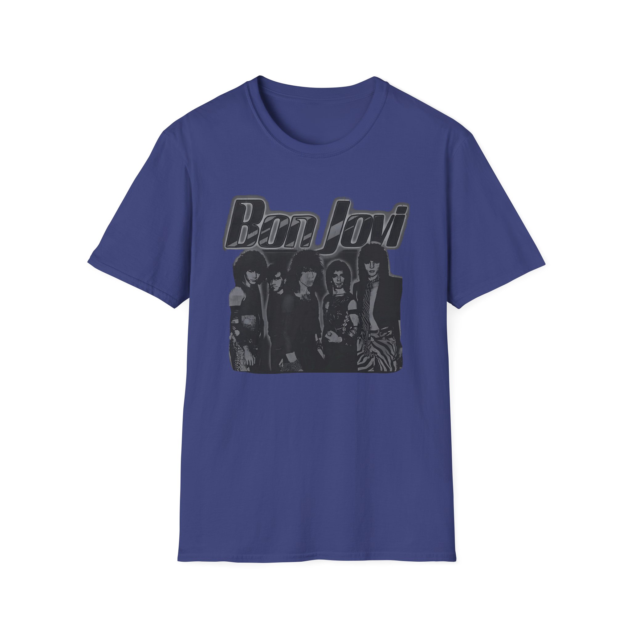 Bon Jovi Outline Unisex Softstyle T-Shirt