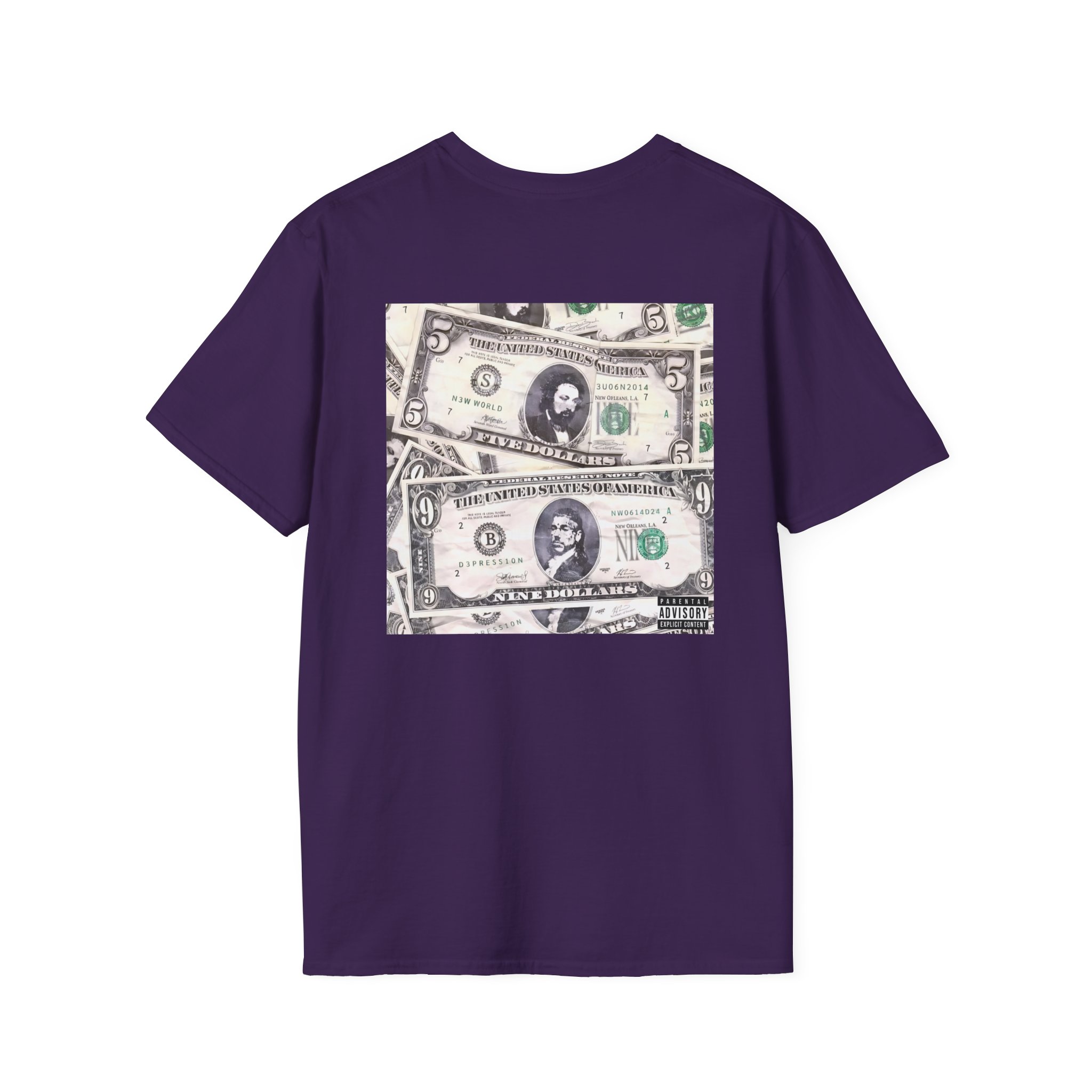 Suicide Boys World Depression Album Cover 2 Unisex Softstyle T-Shirt