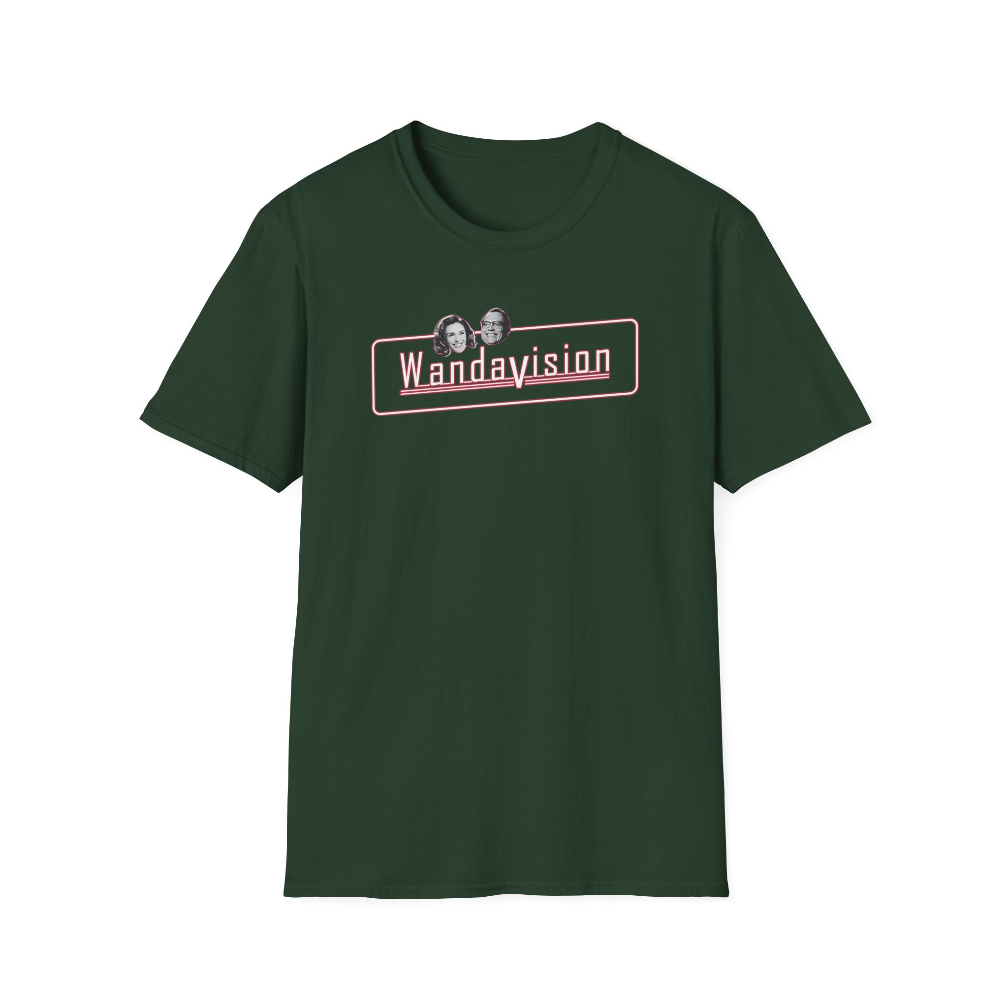 Marvel Wandavision All Smiles Unisex Softstyle T-Shirt