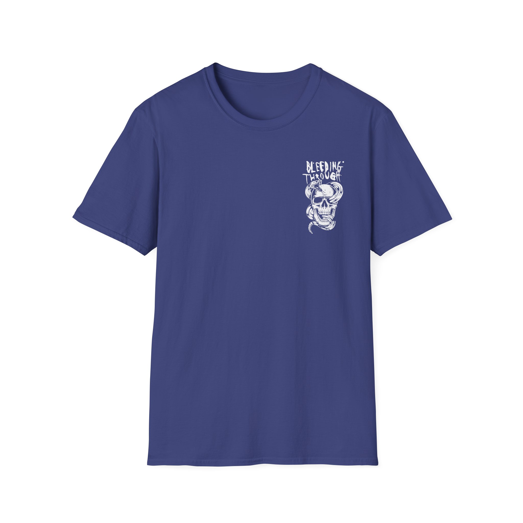 Bleeding Through SNAKE Unisex Softstyle T-Shirt