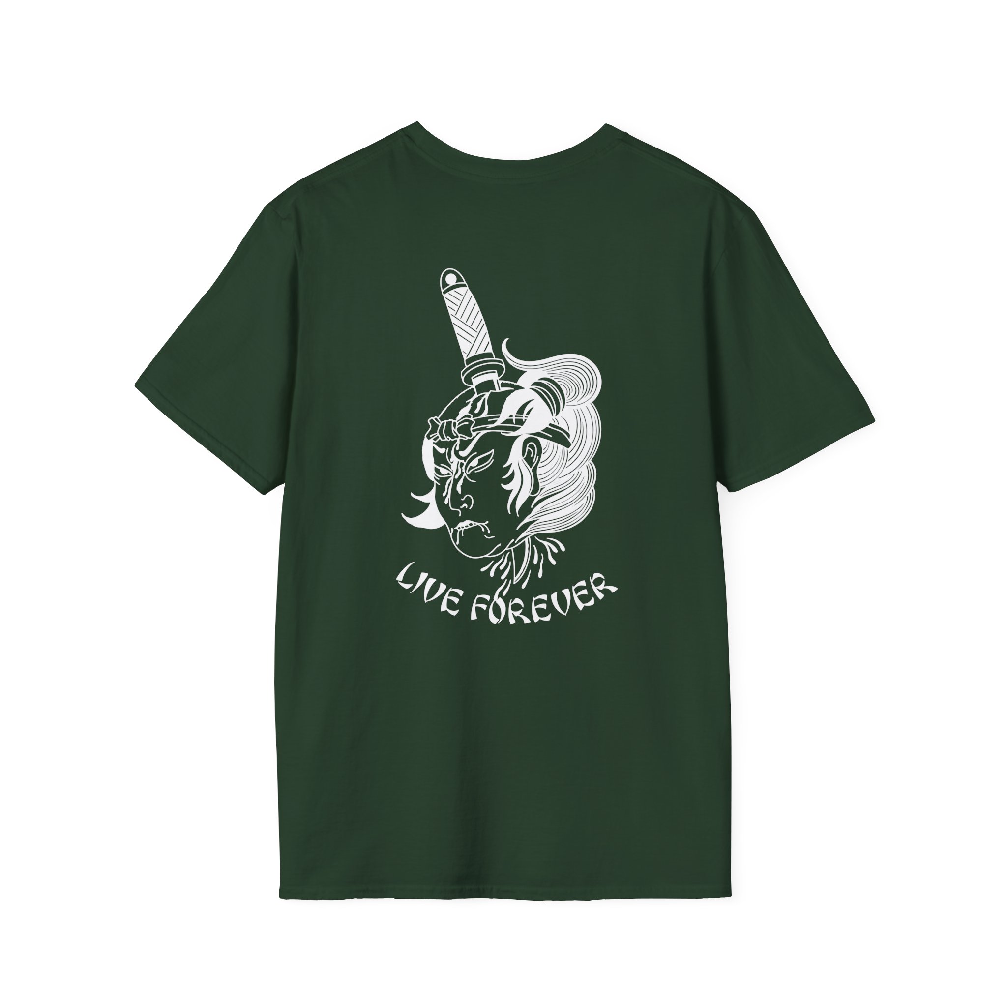 Born From Pain Live Forever Unisex Softstyle T-Shirt