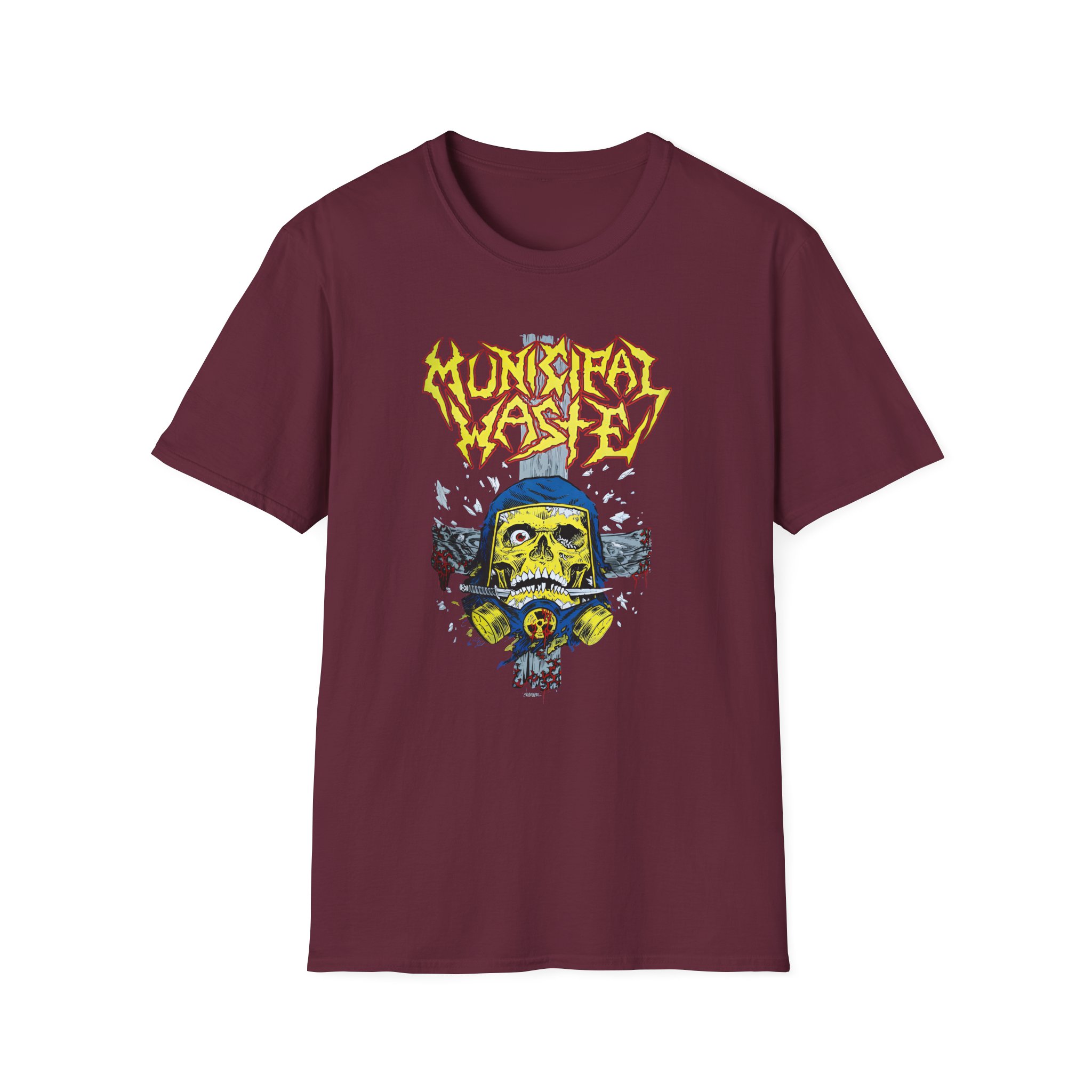 Municipal Waste Schaller Unisex Softstyle T-Shirt