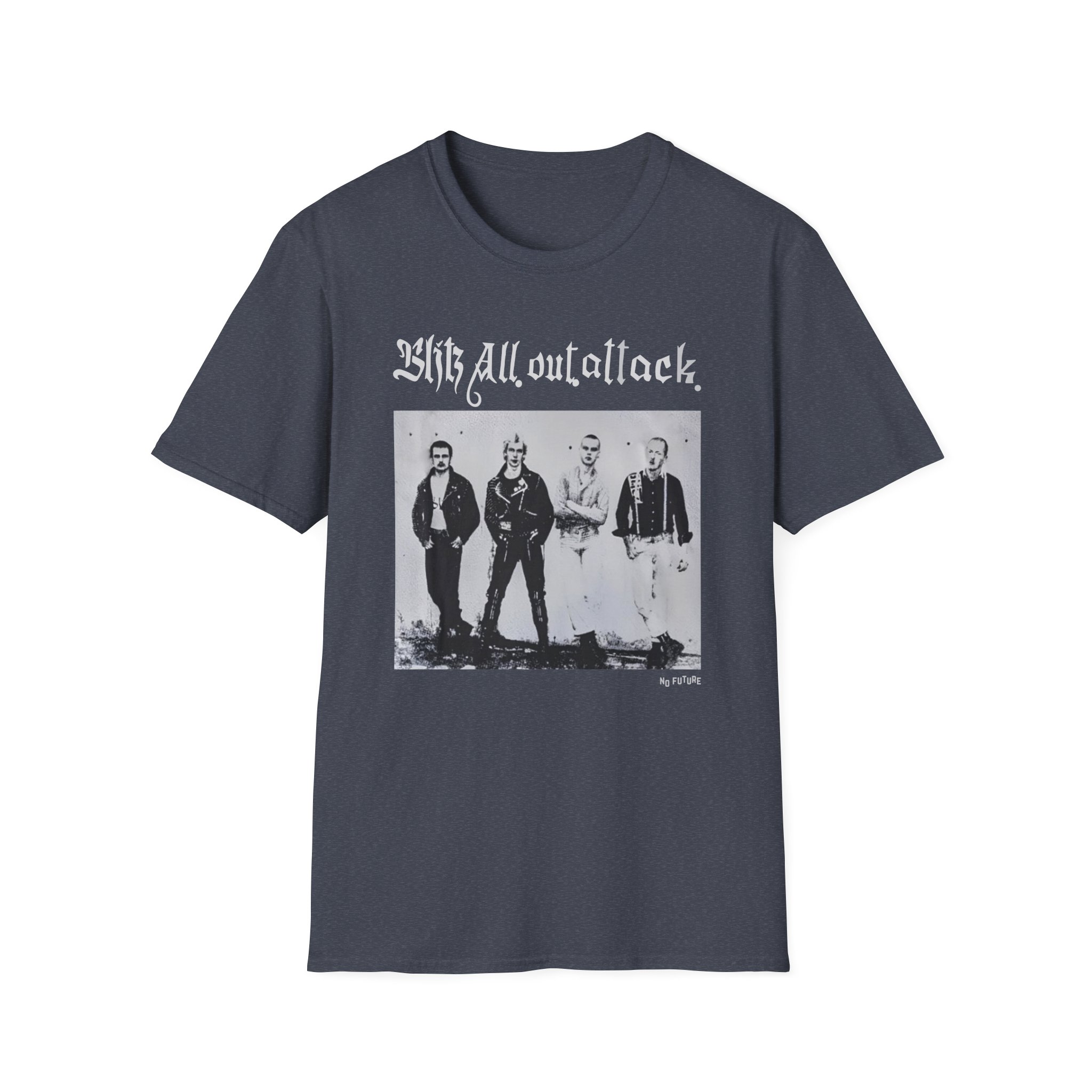 Blitz Voice Of A Generation Unisex Softstyle T-Shirt