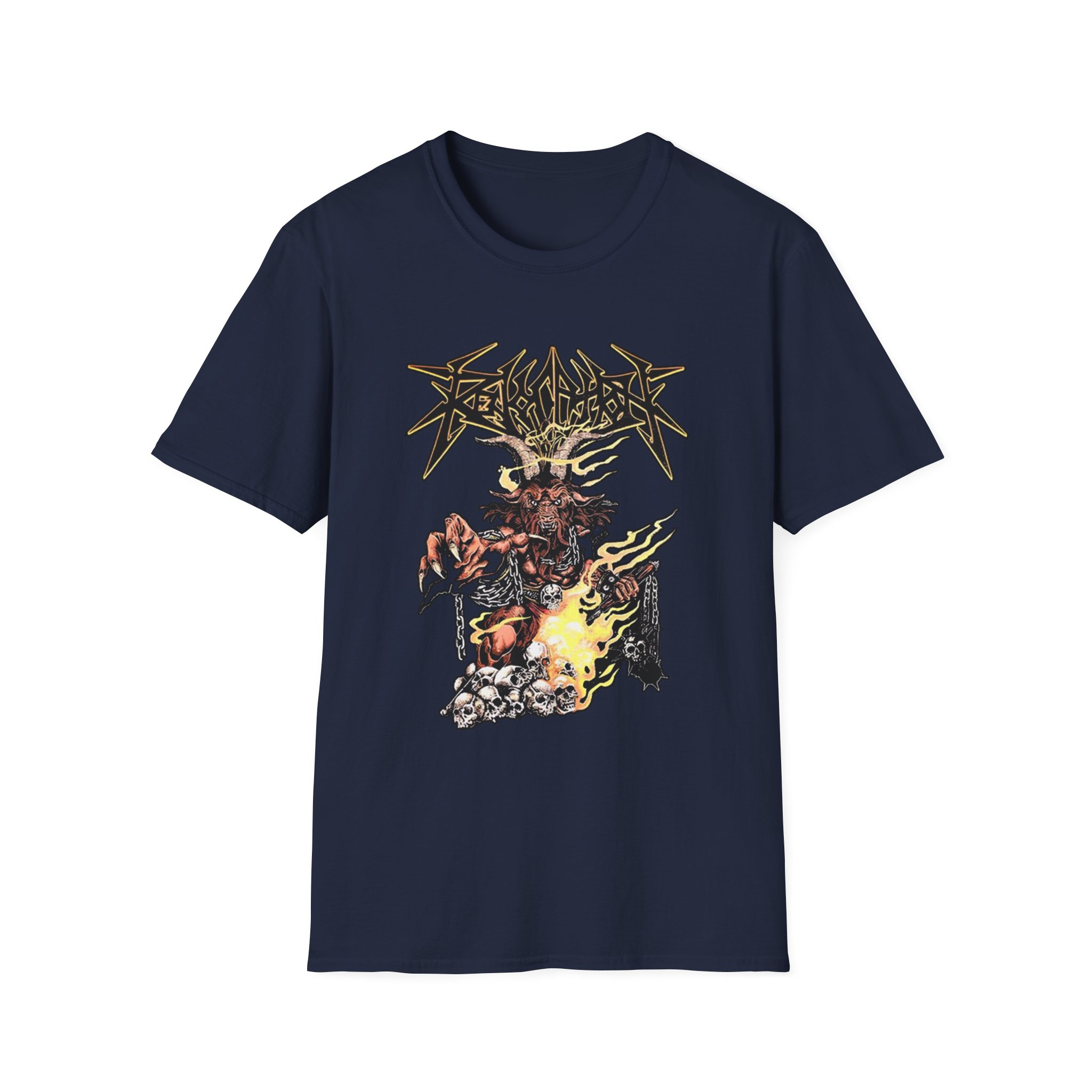 Revocation Ram and Flail Unisex Softstyle T-Shirt