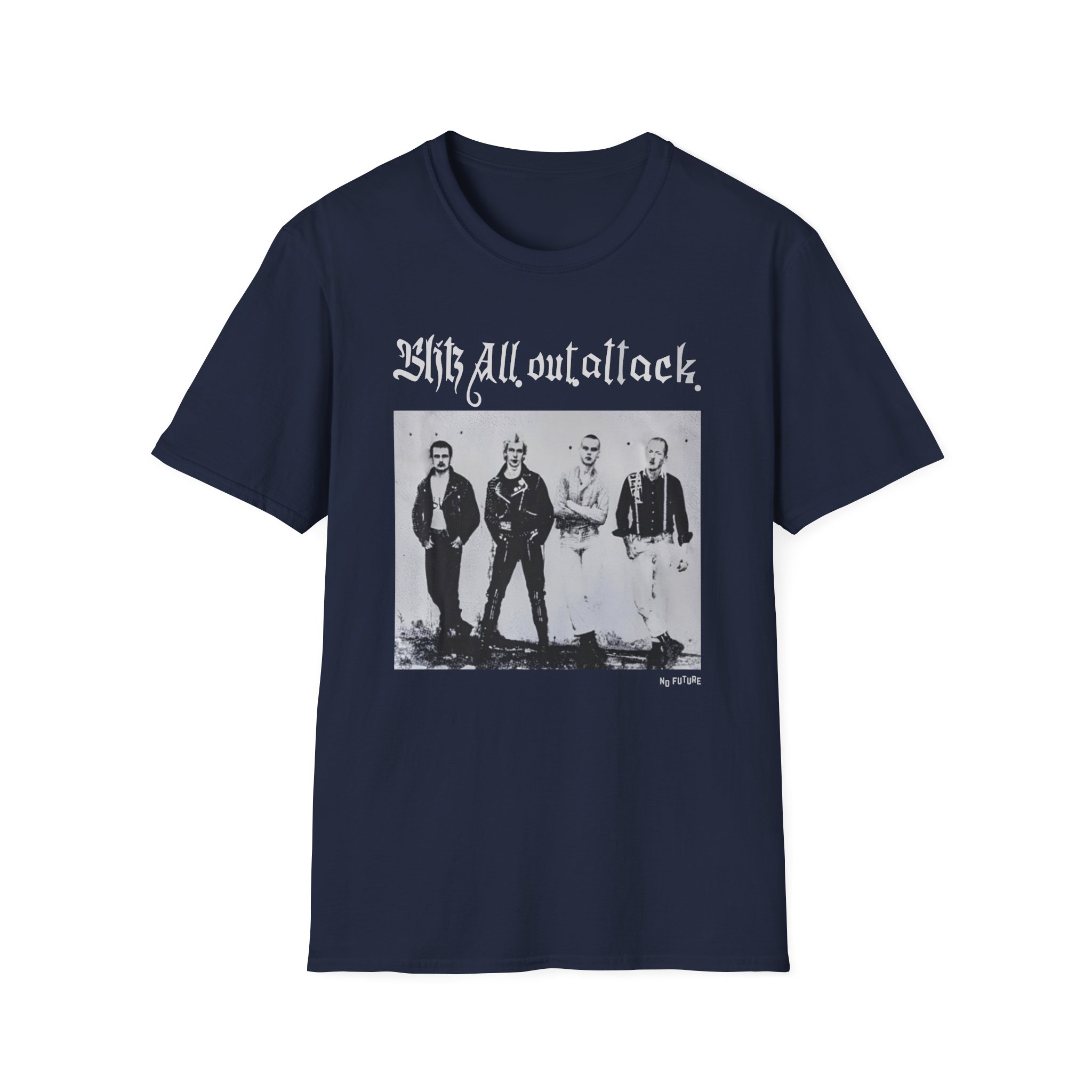 Blitz Voice Of A Generation Unisex Softstyle T-Shirt