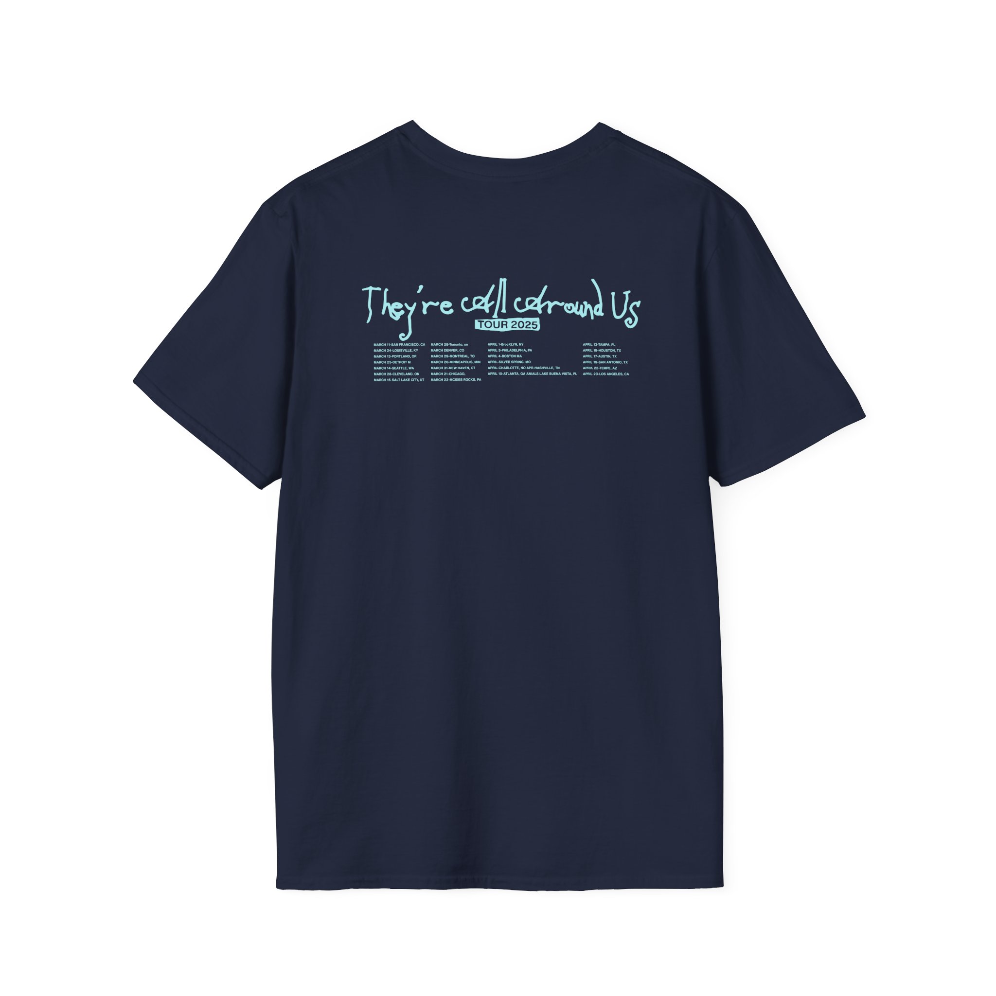 Poppy They Are All Around Us Tour Unisex Softstyle T-Shirt