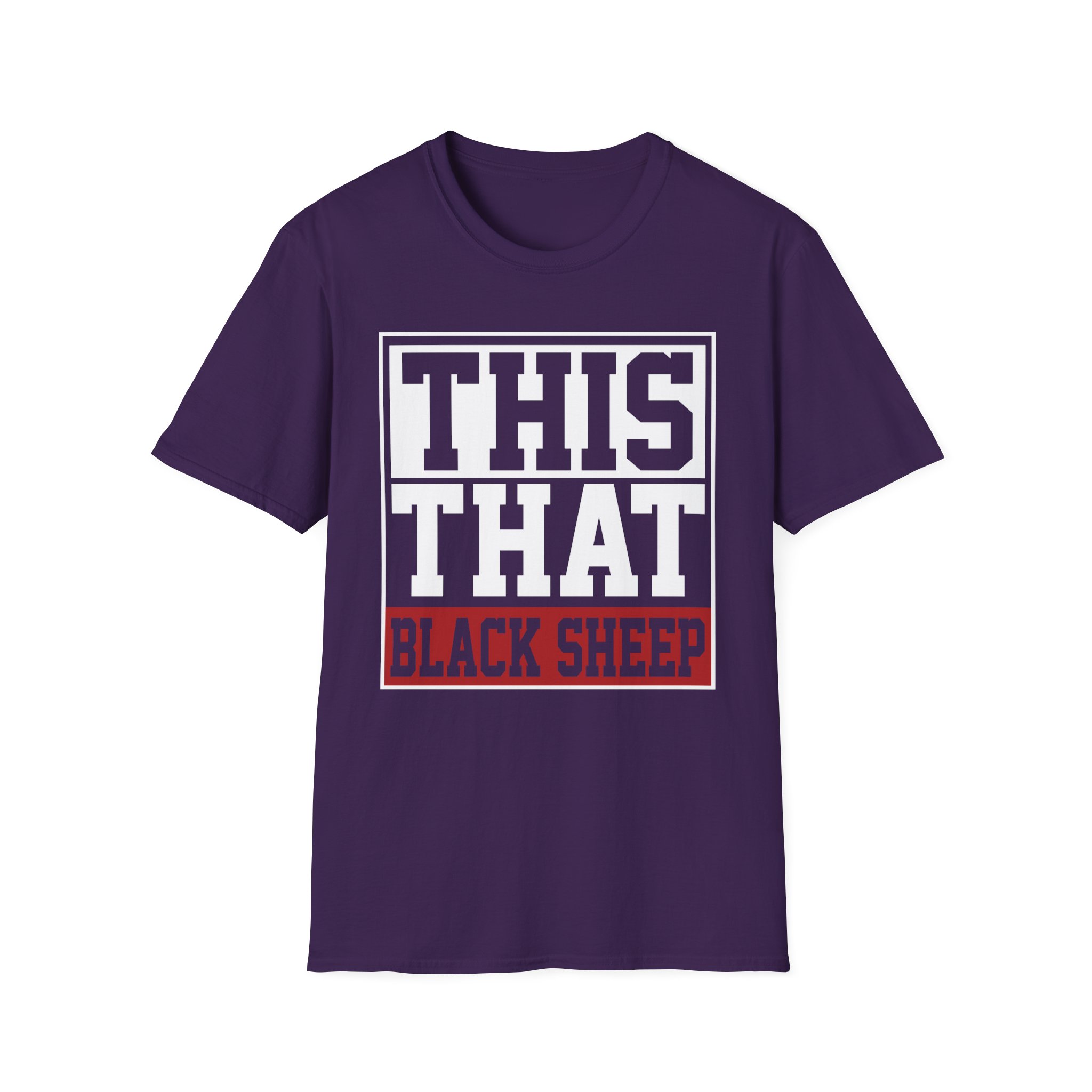 Black Sheep This That Unisex Softstyle T-Shirt