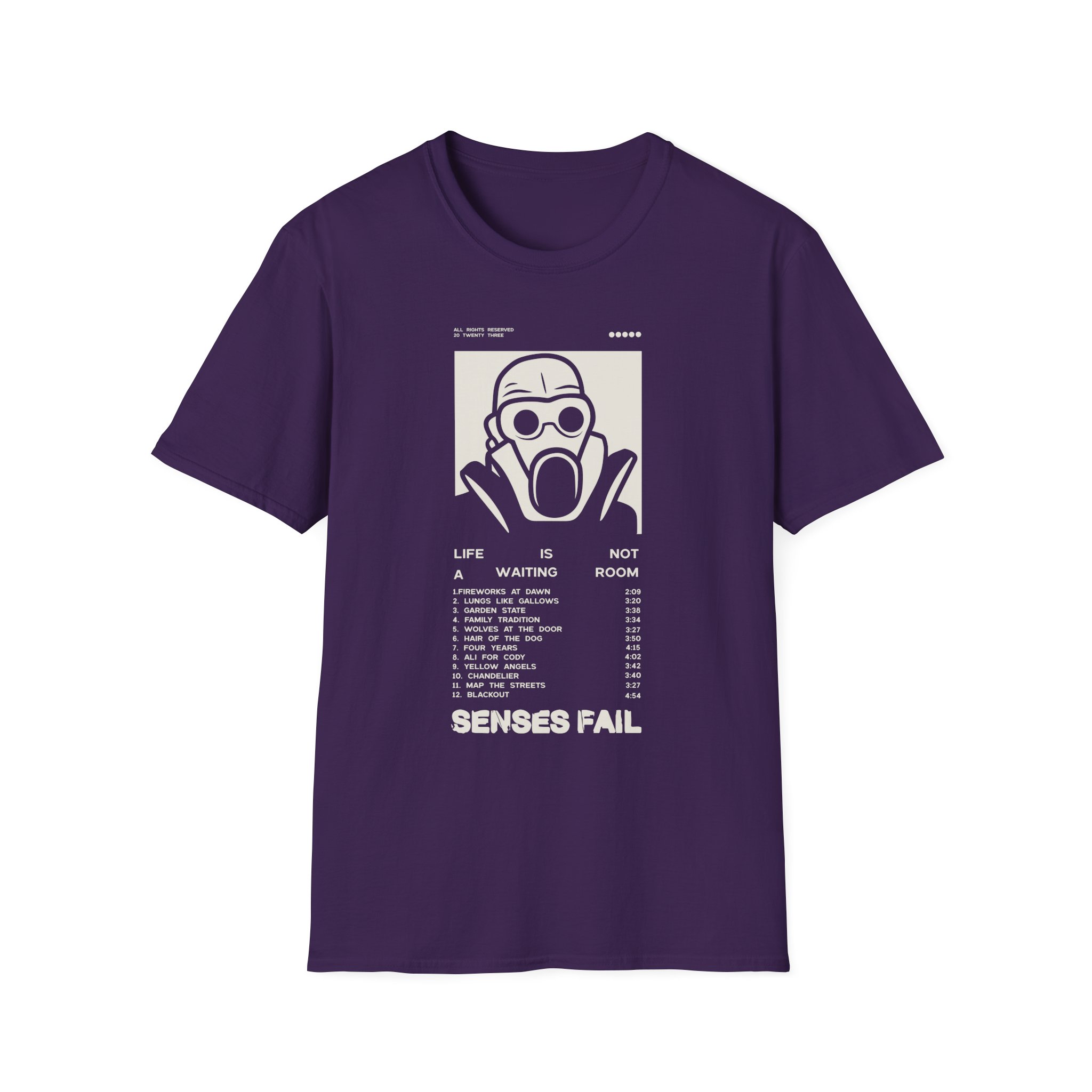 Senses Fail Linawr Tour Unisex Softstyle T-Shirt