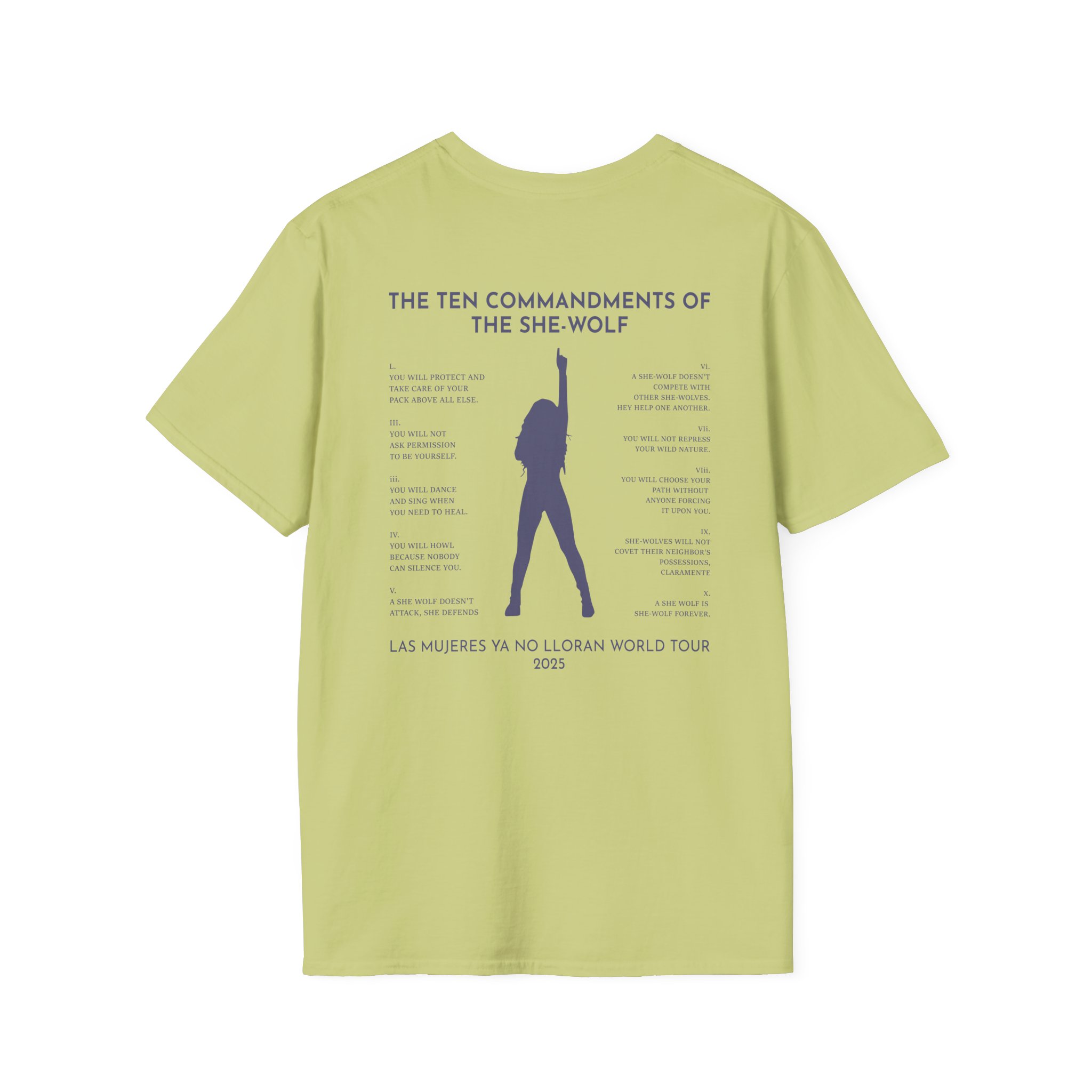 Shakira Commandments Unisex Softstyle T-Shirt