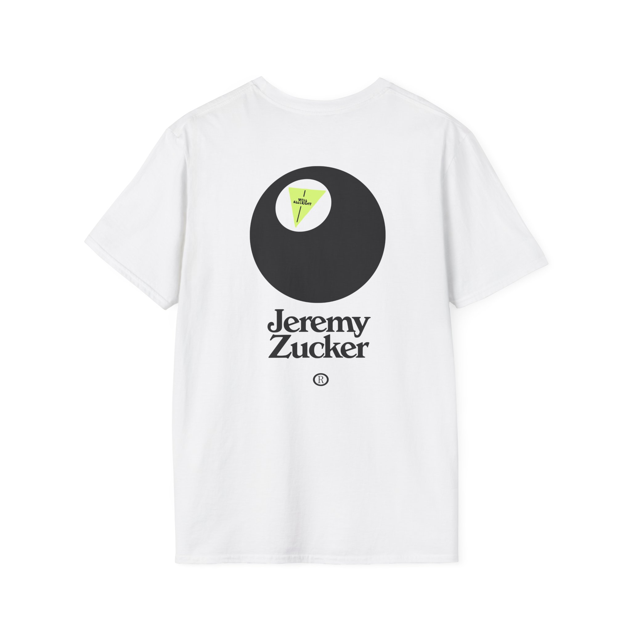 JZ Magic 8ball Unisex Softstyle T-Shirt