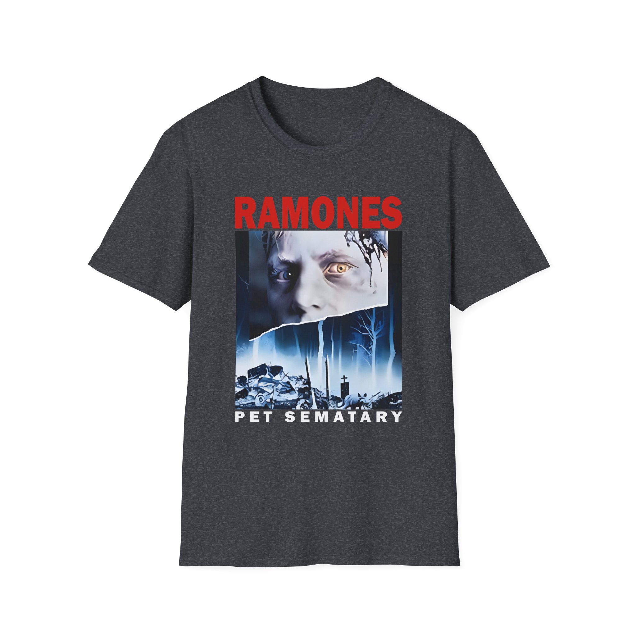 Ramones Pet Sematary T Shirt Unisex Softstyle T-Shirt