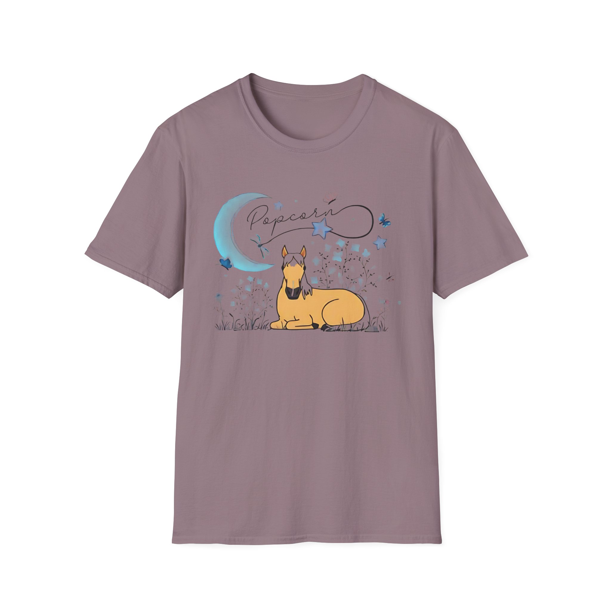 Harlow and Popcorn Unisex Softstyle T-Shirt