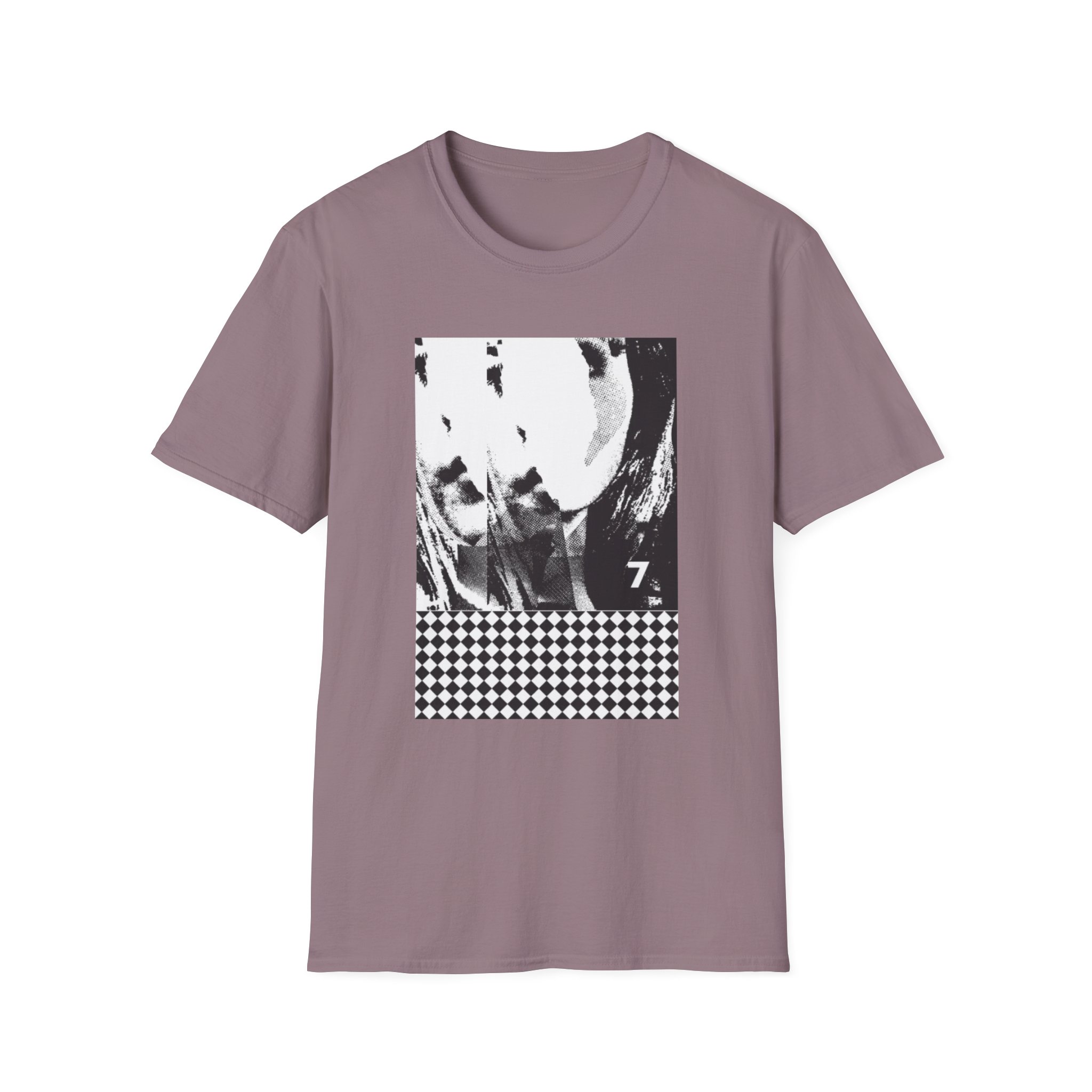 Beach House 7 Op Art Unisex Softstyle T-Shirt